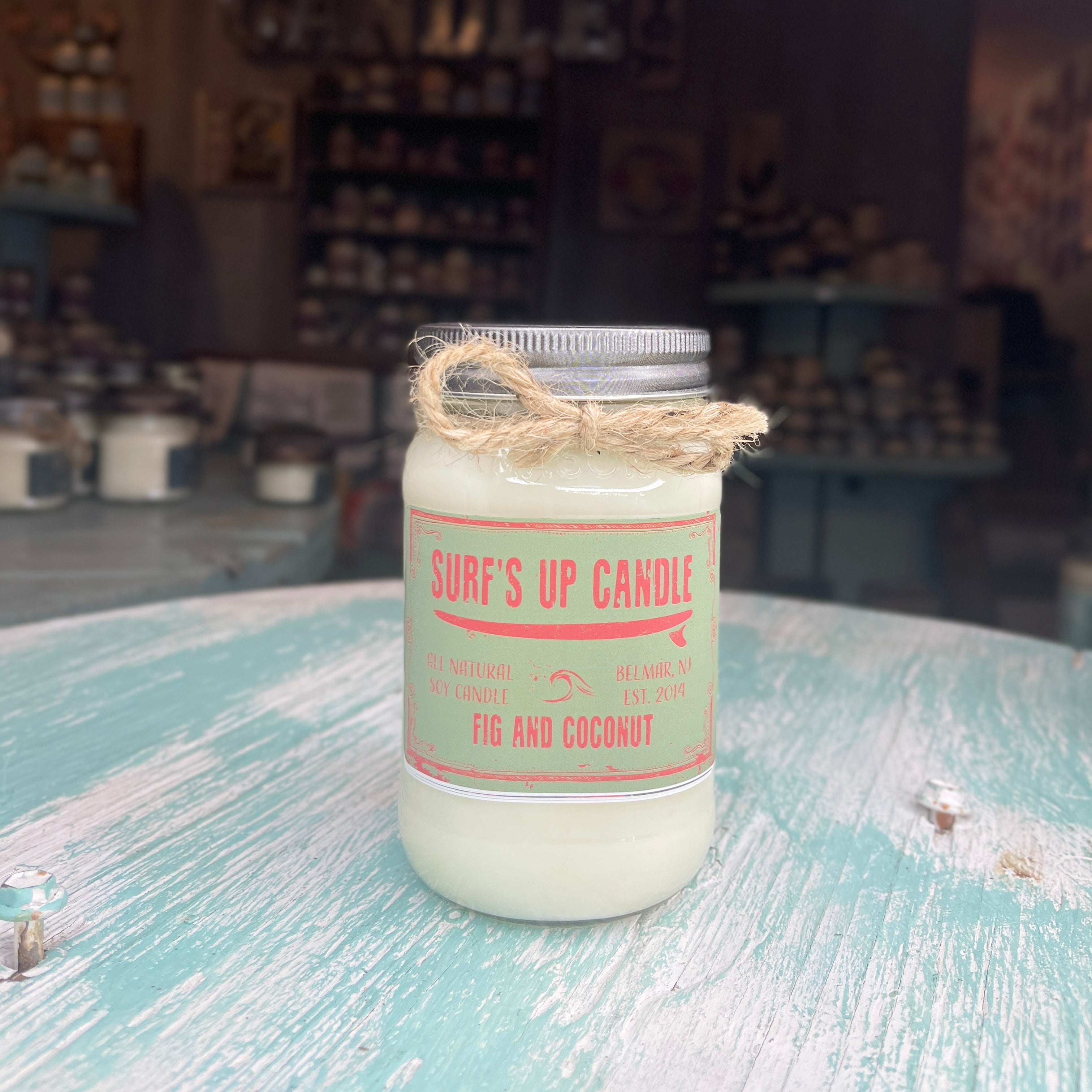 Fig & Coconut Mason Jar Candle - Original Collection