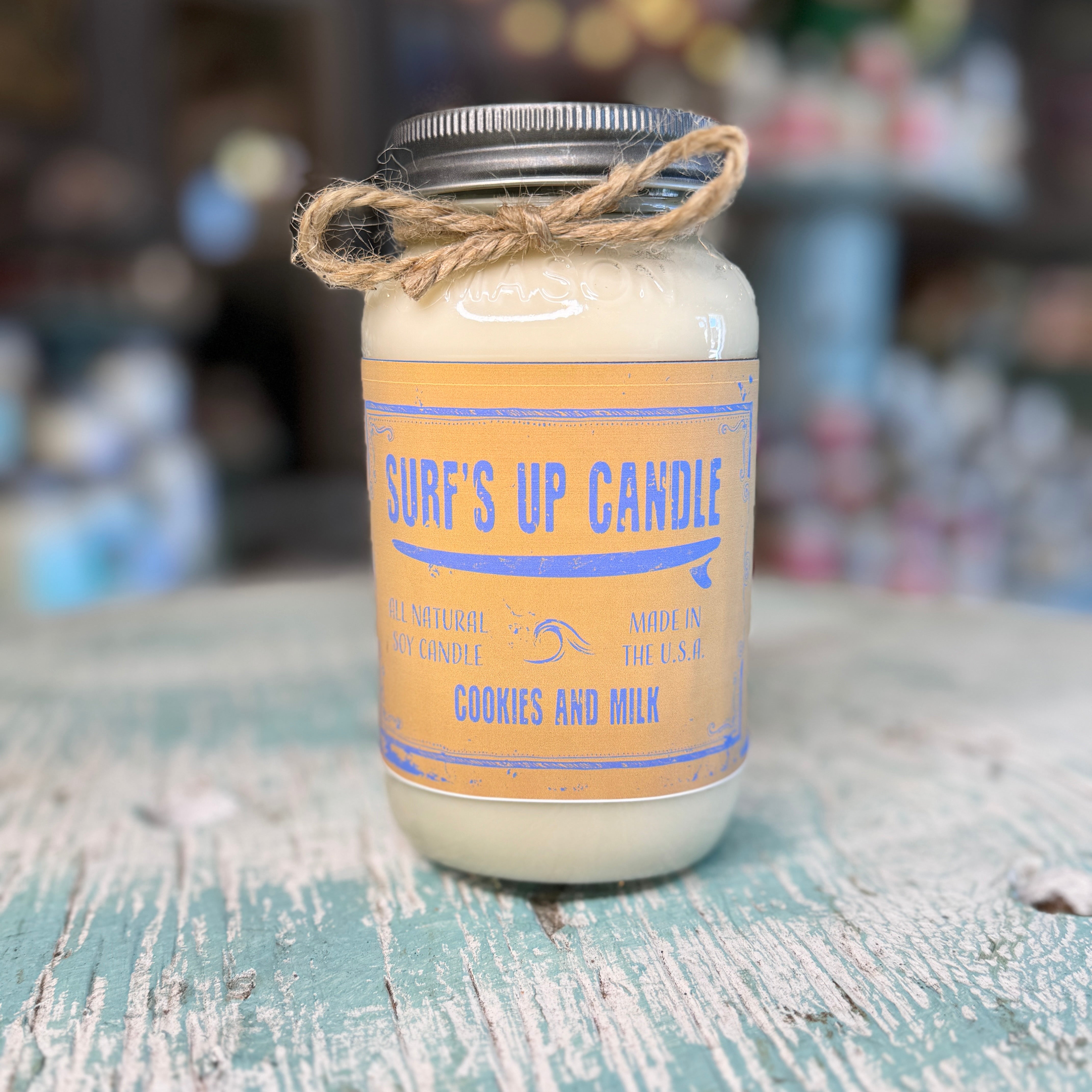 Cookies & Milk Mason Jar Candle - Original Collection