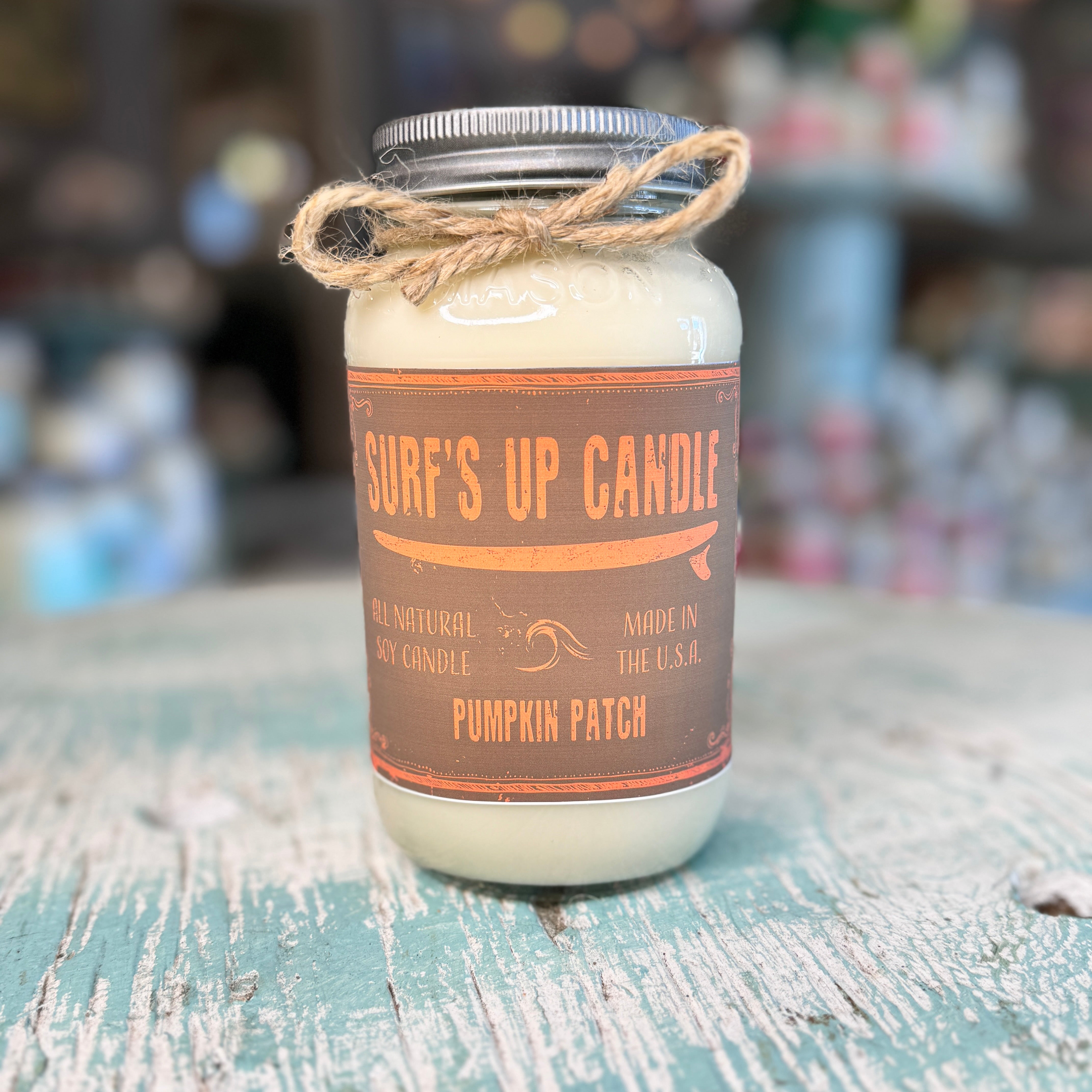 Pumpkin Patch Mason Jar Candle - Original Collection