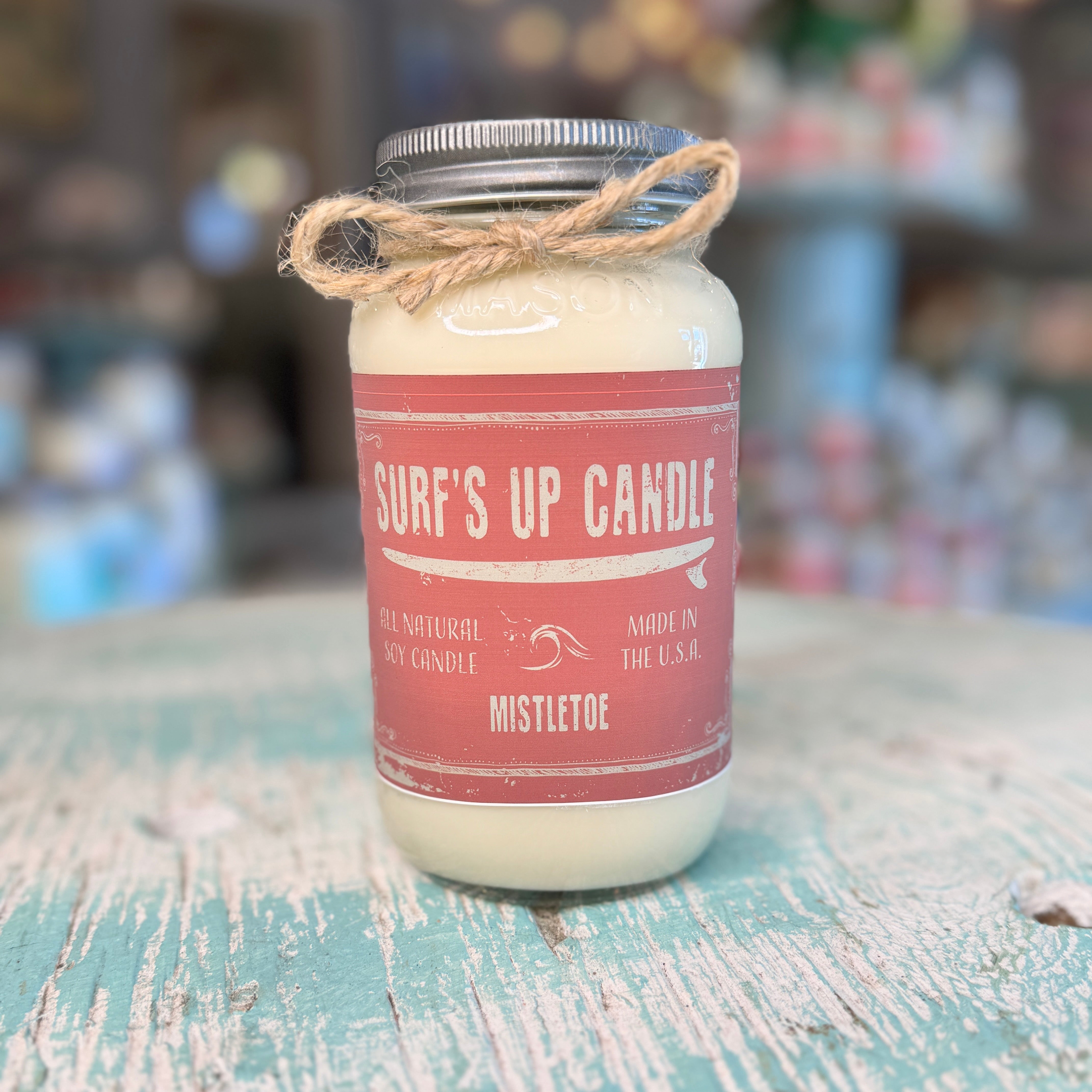 Mistletoe Mason Jar Candle - Original Collection