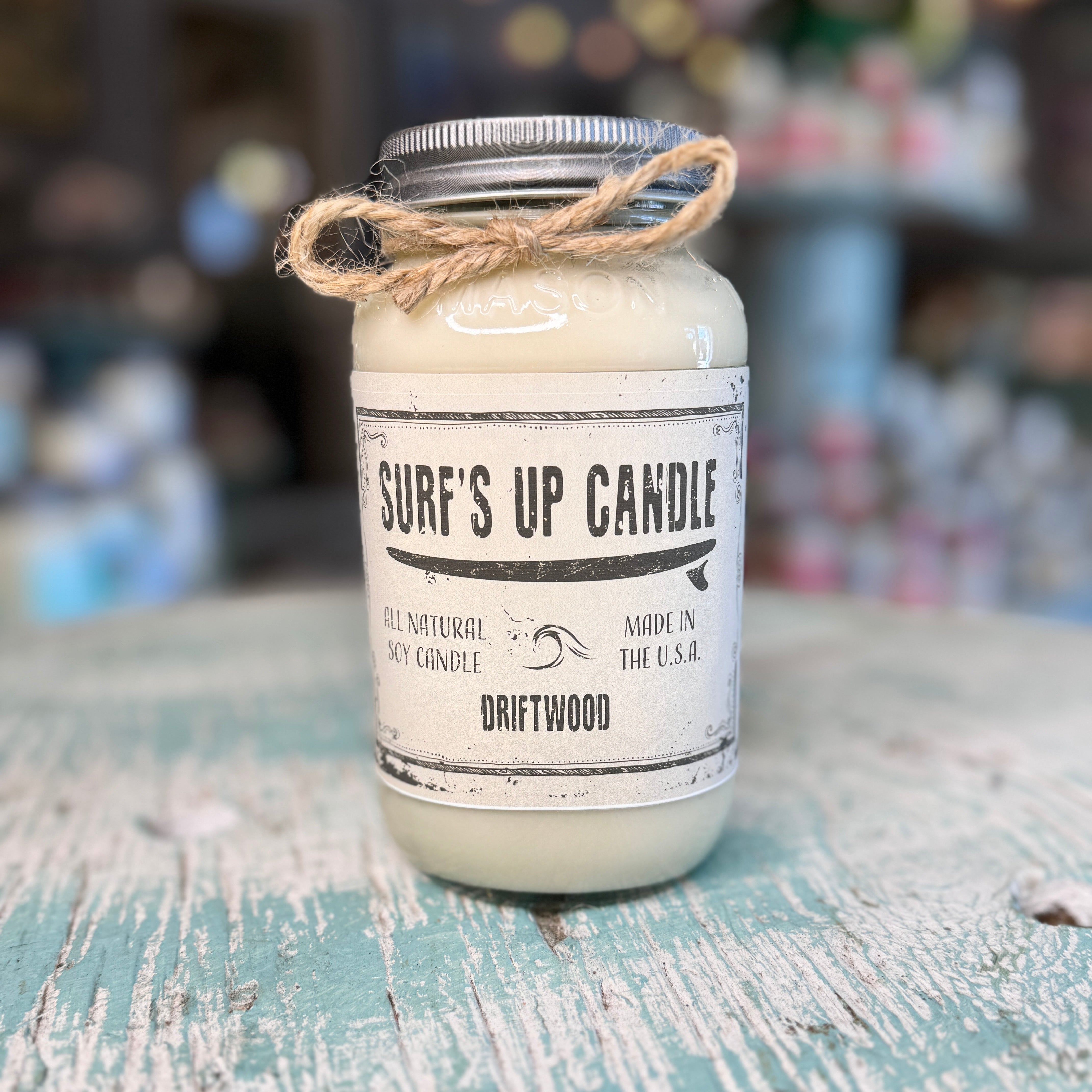 Driftwood Mason Jar Candle - Original Collection