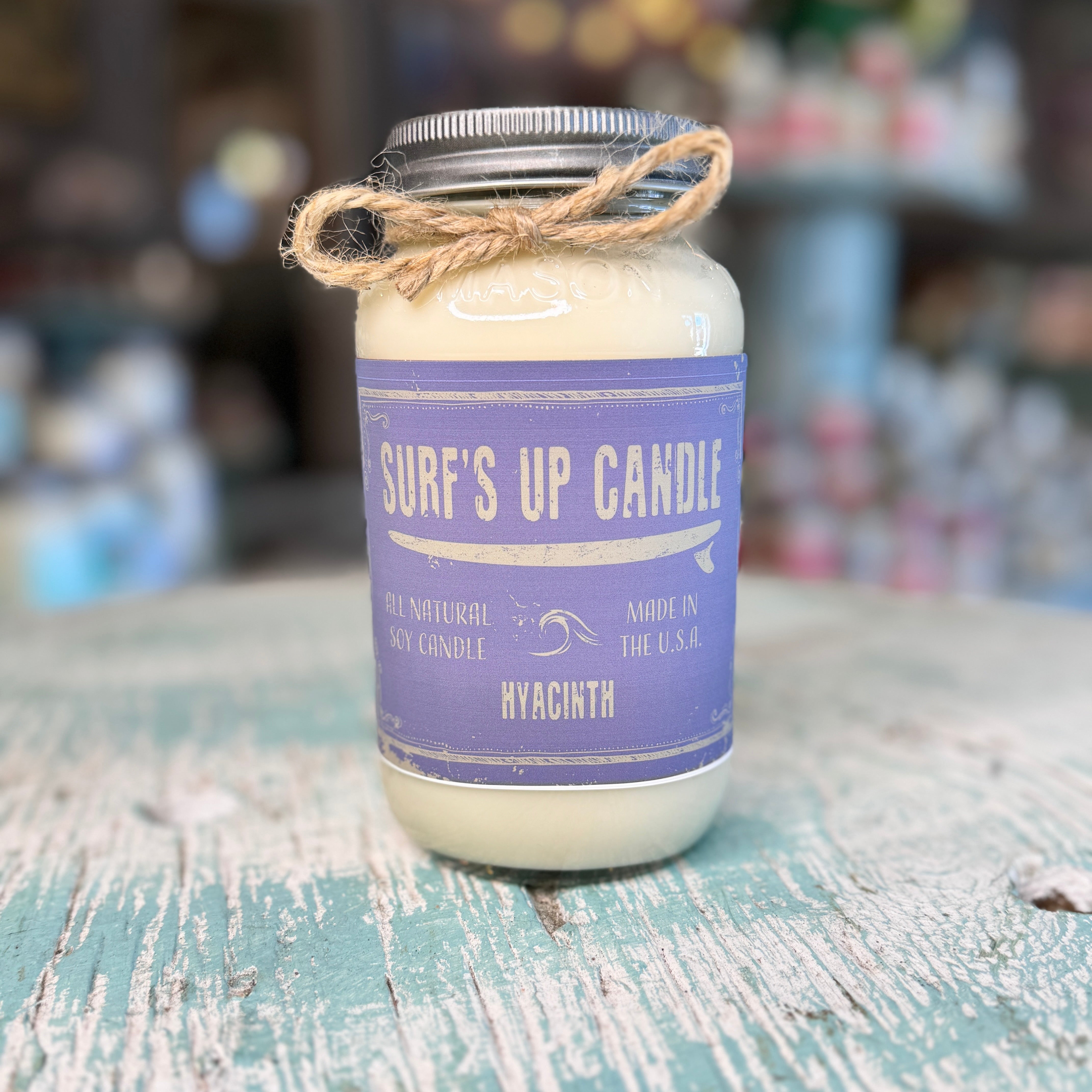 Hyacinth Mason Jar Candle - Original Collection