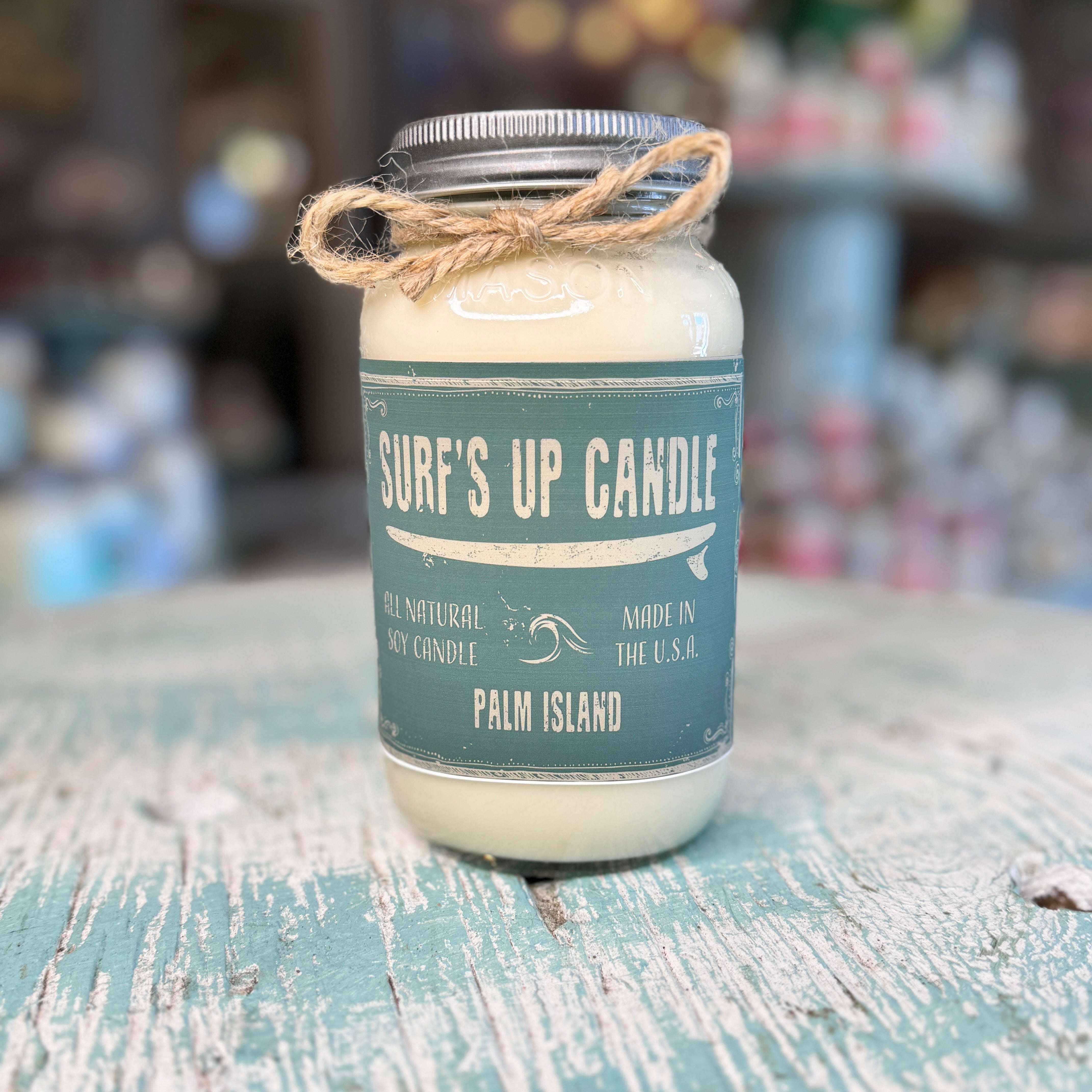 Palm Island Mason Jar Candle - Original Collection