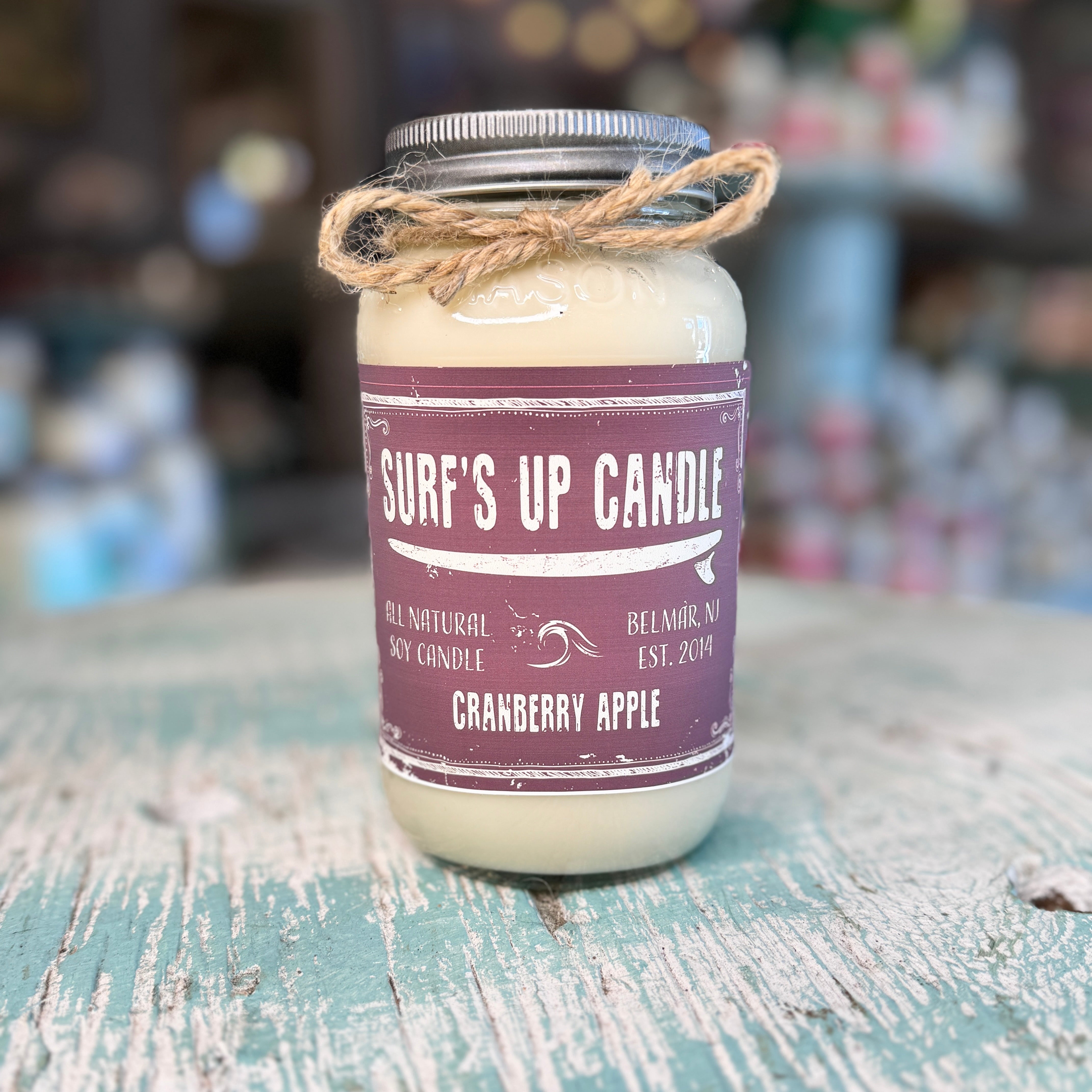 Cranberry Apple Mason Jar Candle - Original Collection