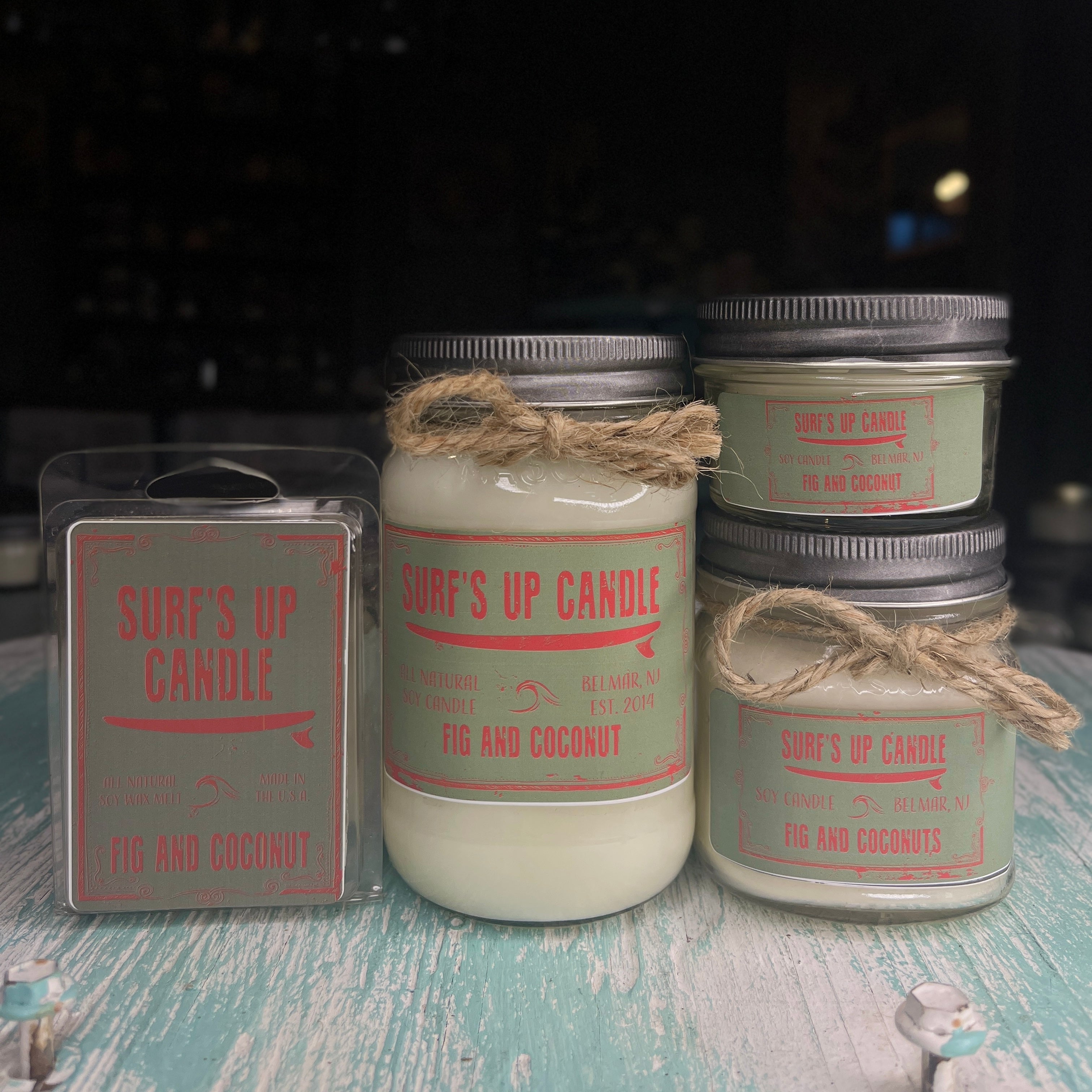 Fig & Coconut Mason Jar Candle - Original Collection