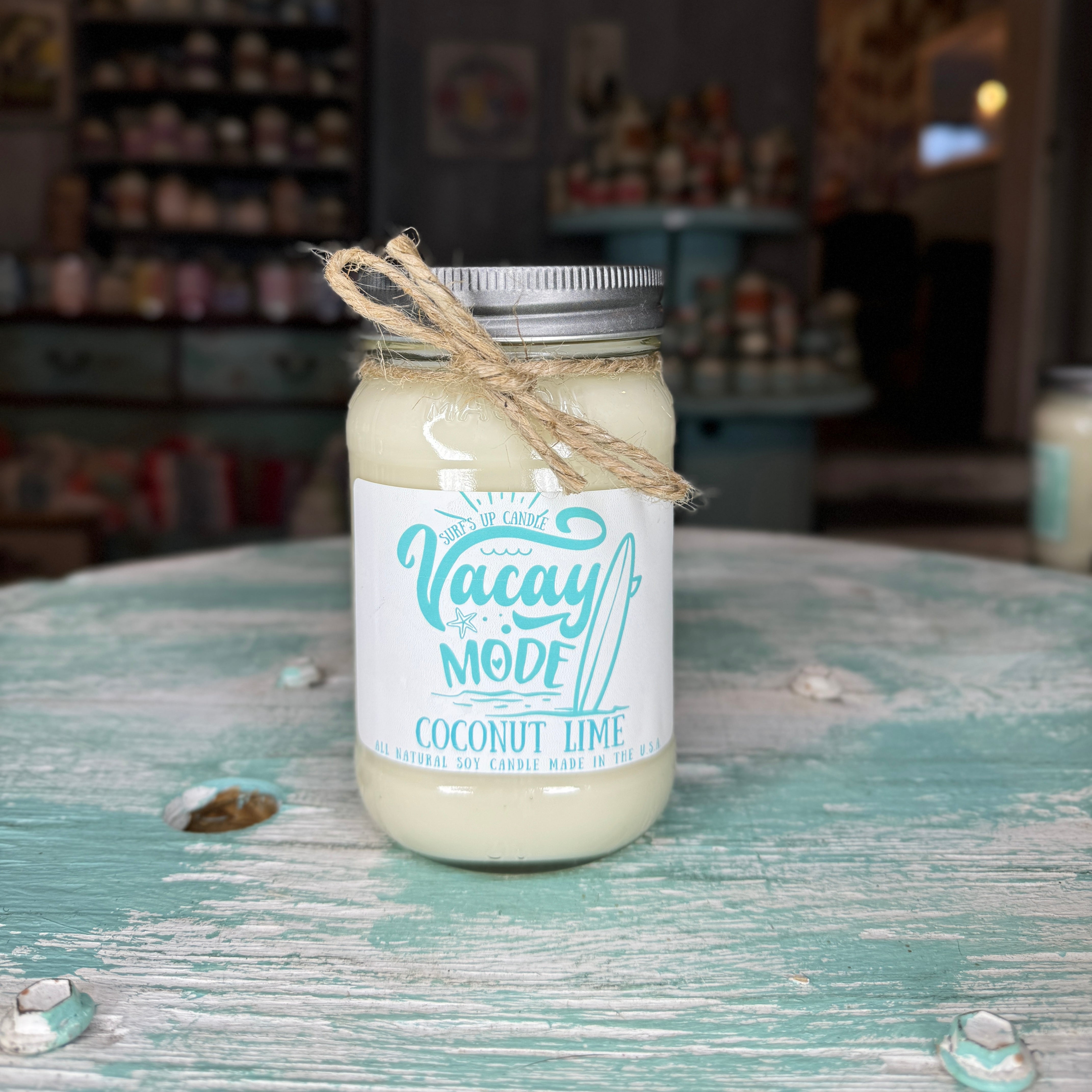 Beach Therapy Mason Jar Trio