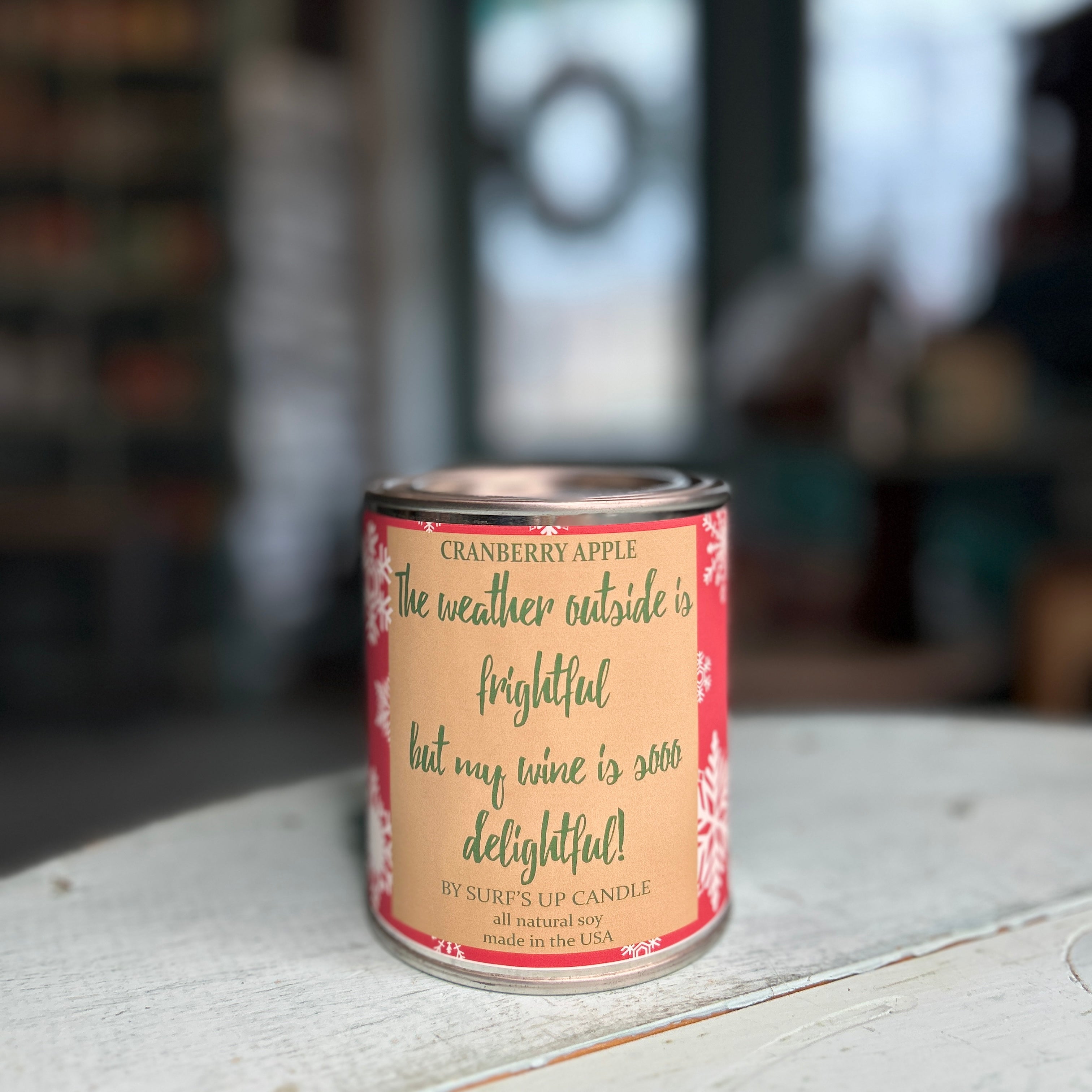 Christmas Witt Paint Can Candle Trio - Christmas Collection