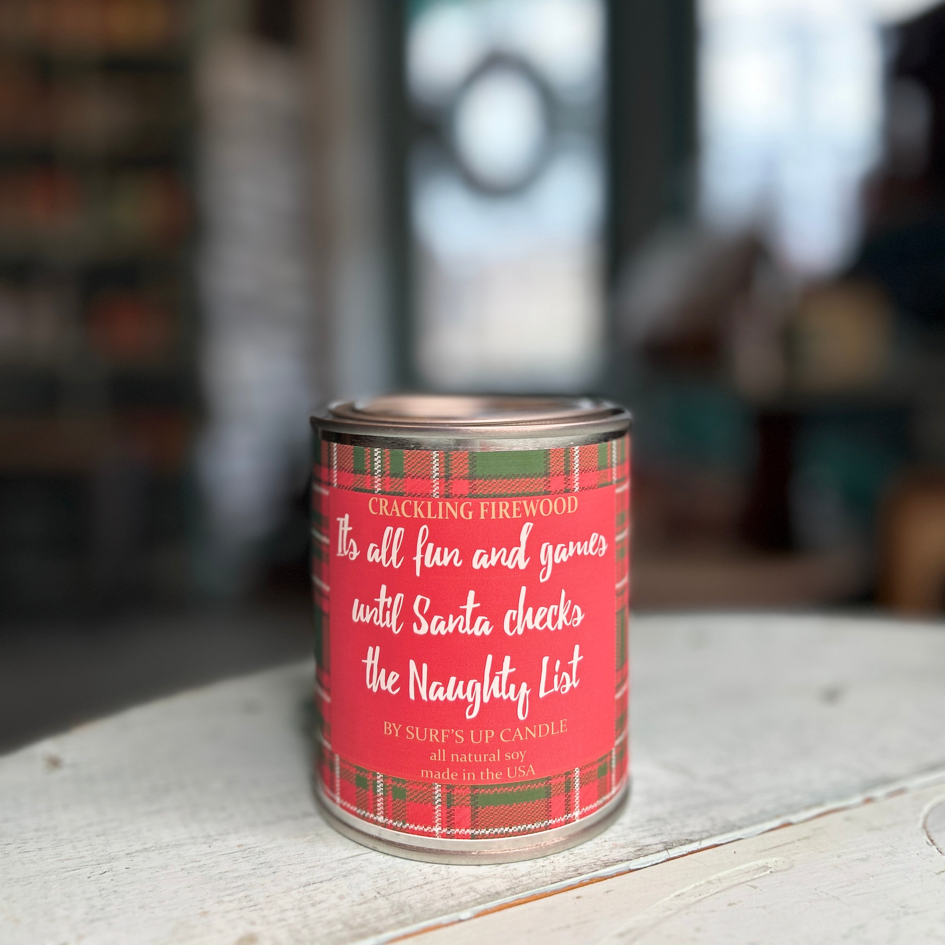 Christmas Witt Paint Can Candle Trio - Christmas Collection