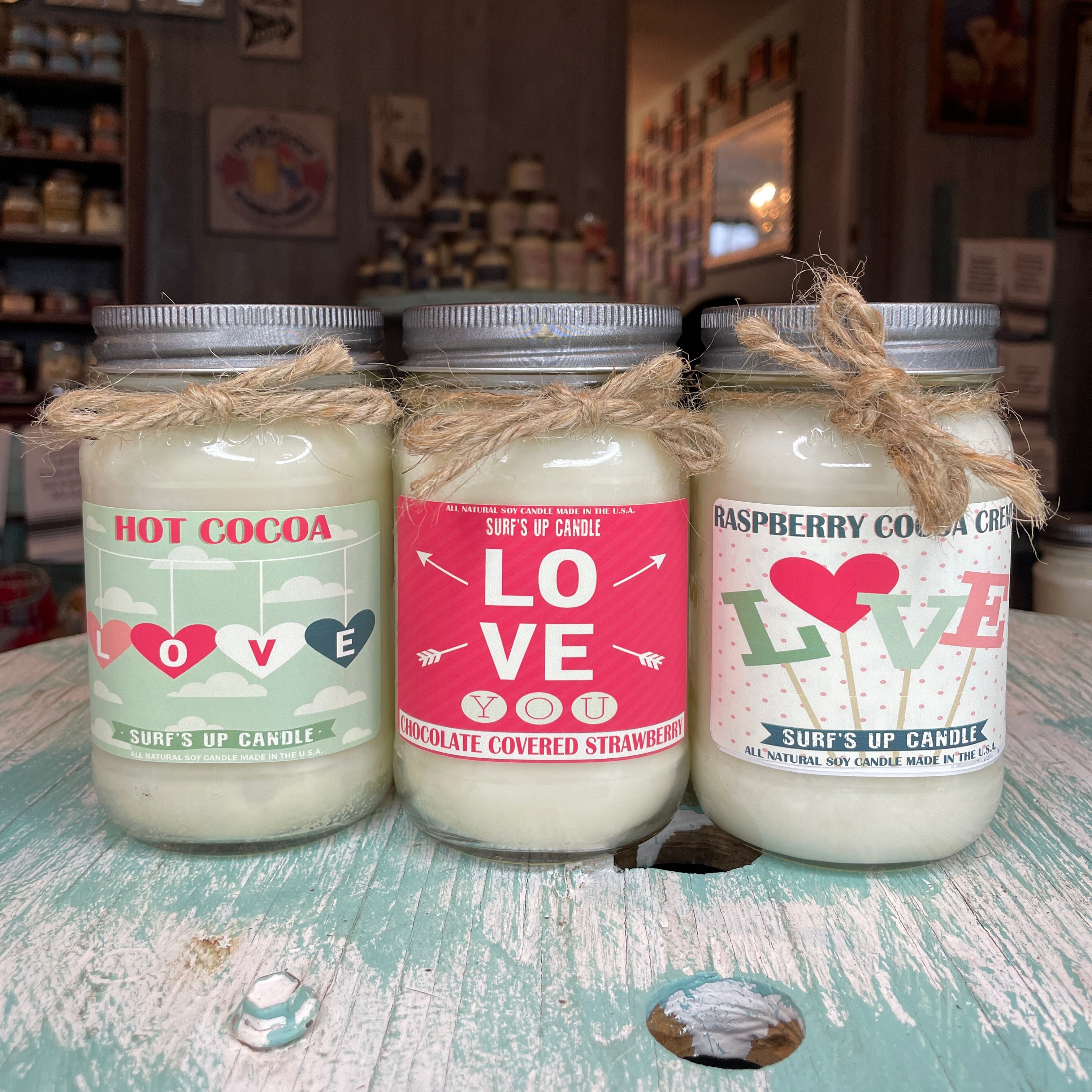 Chocolate Lover's Dream - Valentine's Day Mason Jar Trio