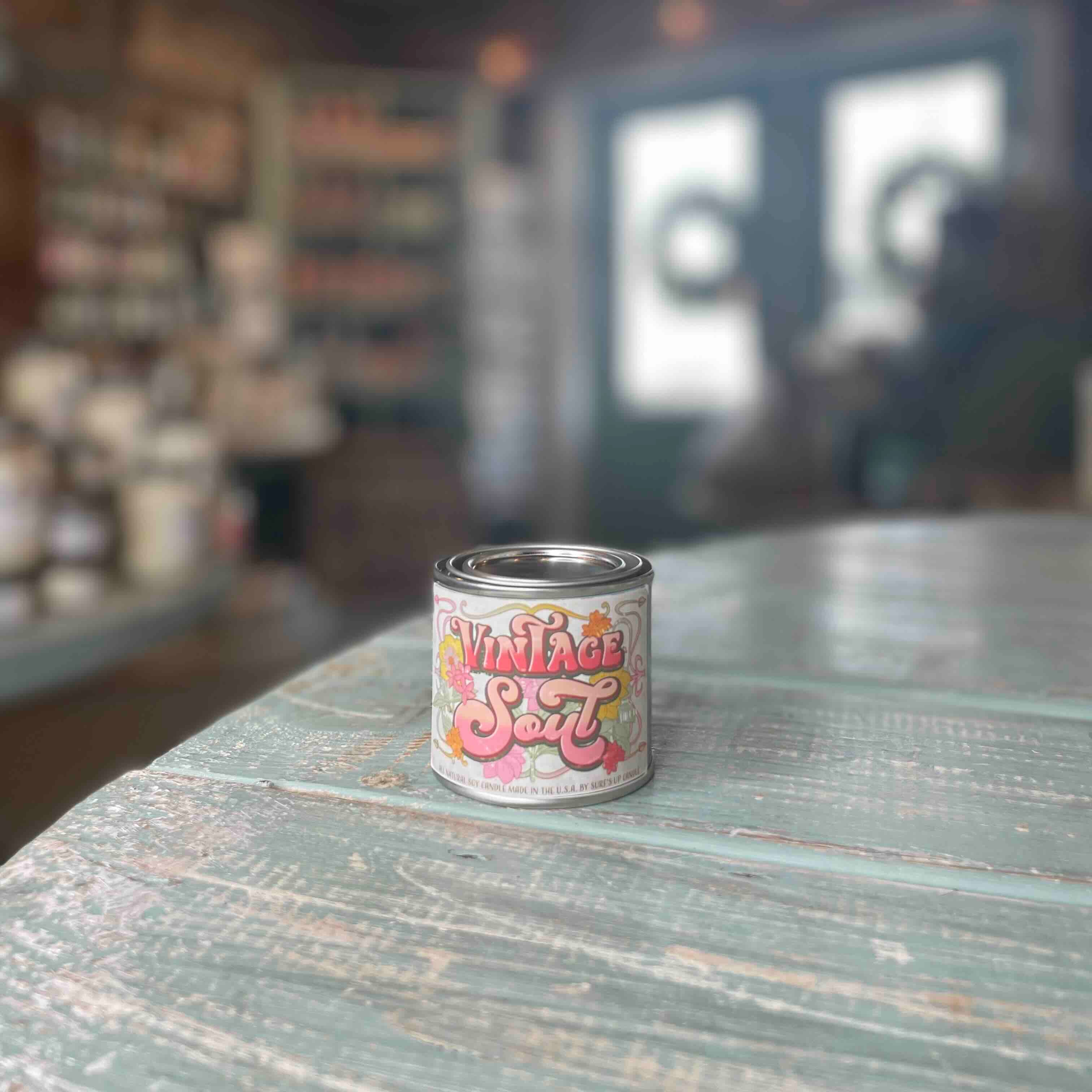 Vintage Soul Paint Can Candle - Vintage Collection