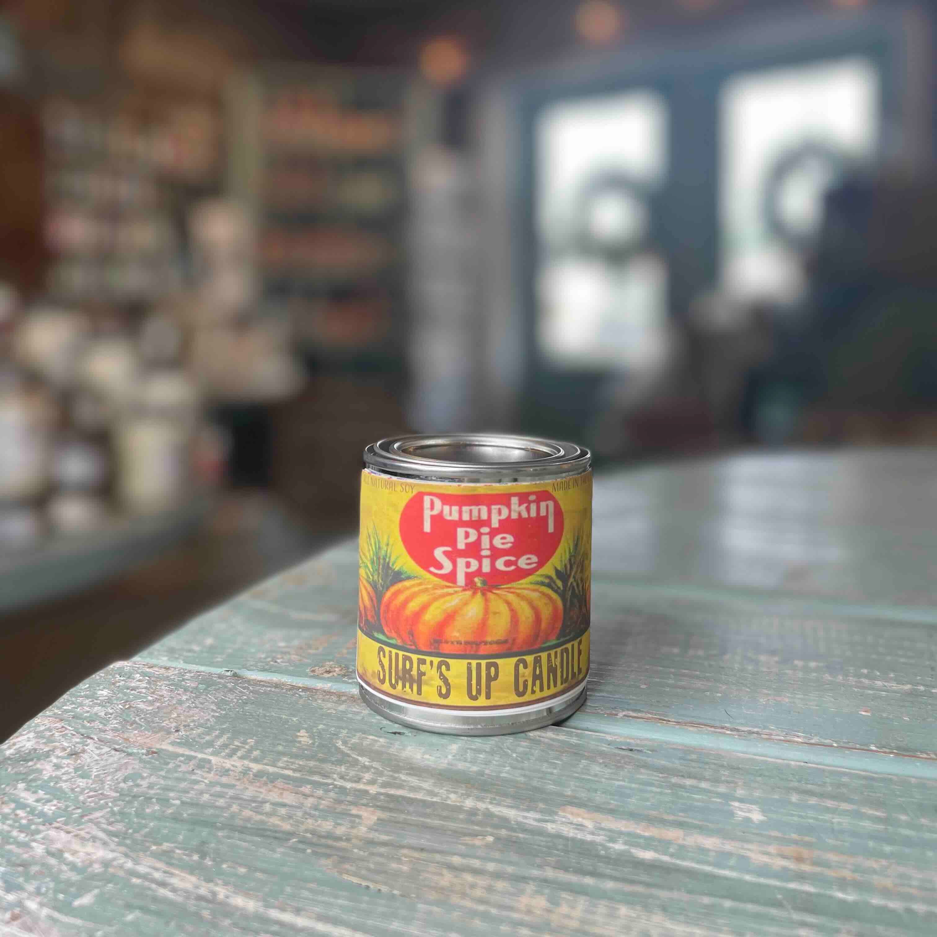 Pumpkin Pie Spice Paint Can Candle - Vintage Collection