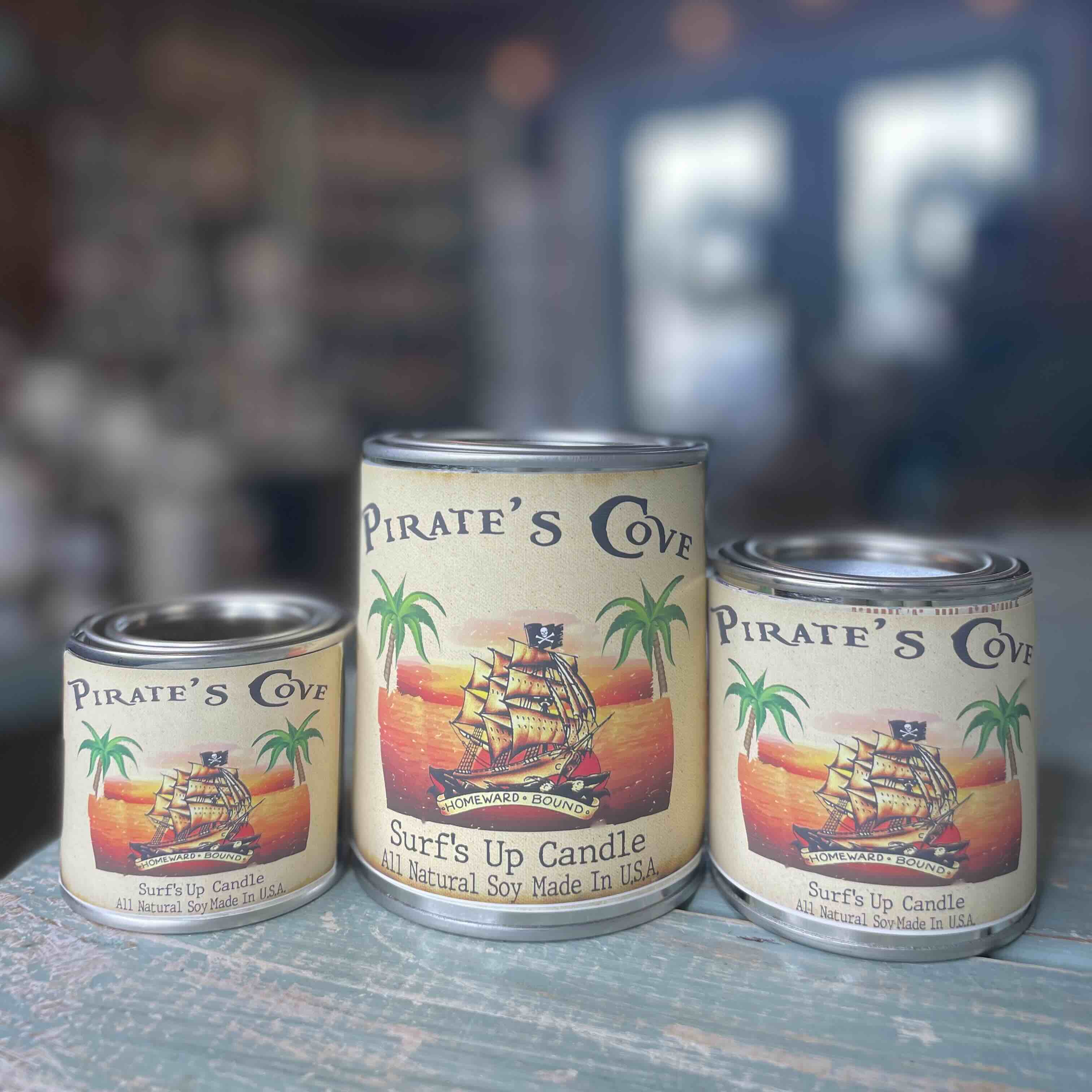 Pirates Cove Paint Can Candle- Vintage Collection