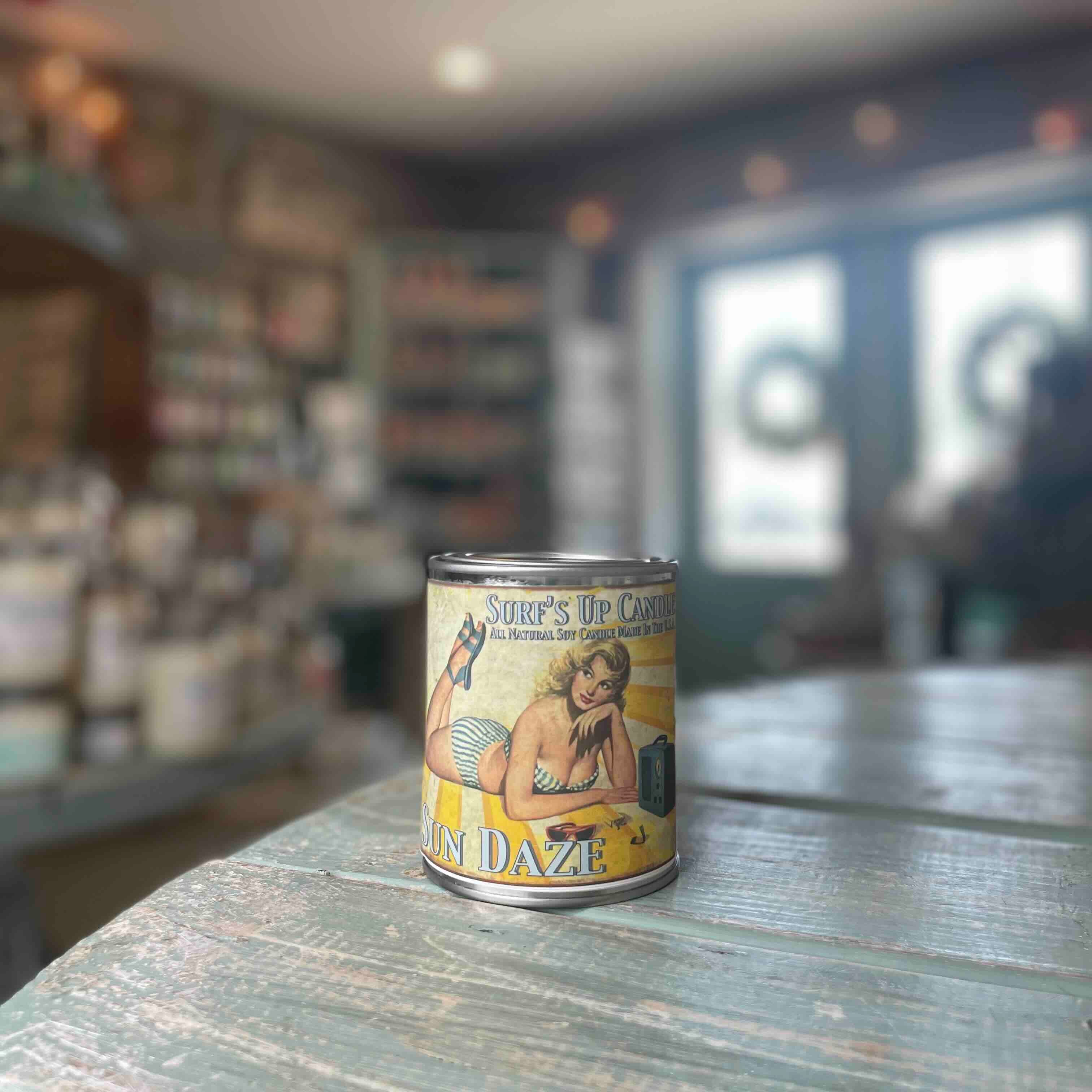 Sun Daze Paint Can Candle - Vintage Collection