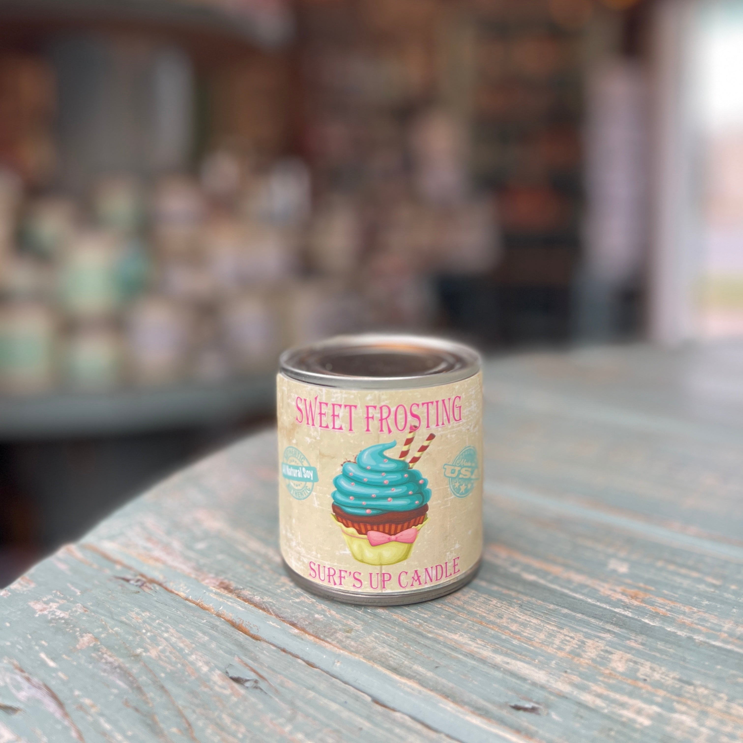 Sweet Frosting Paint Can Candle - Vintage Collection