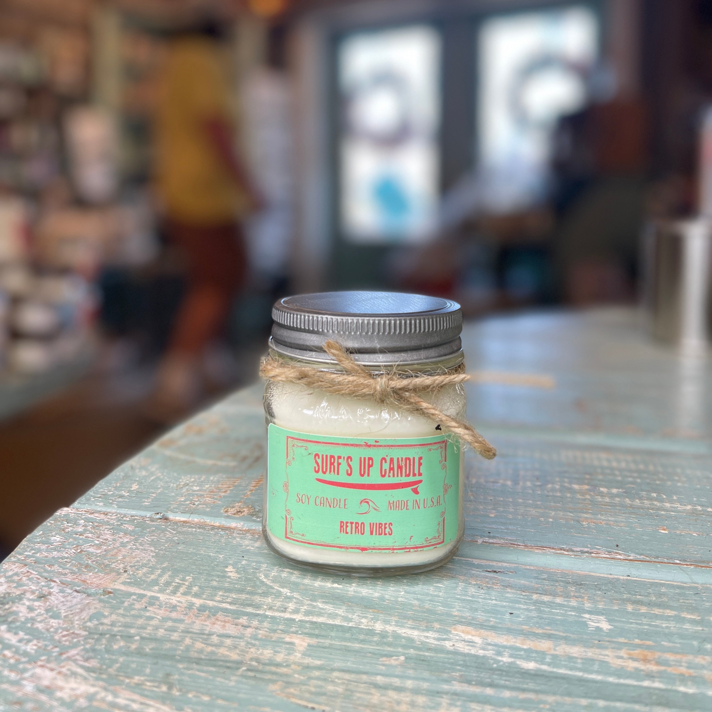 Retro Vibes Mason Jar Candle - Original Collection