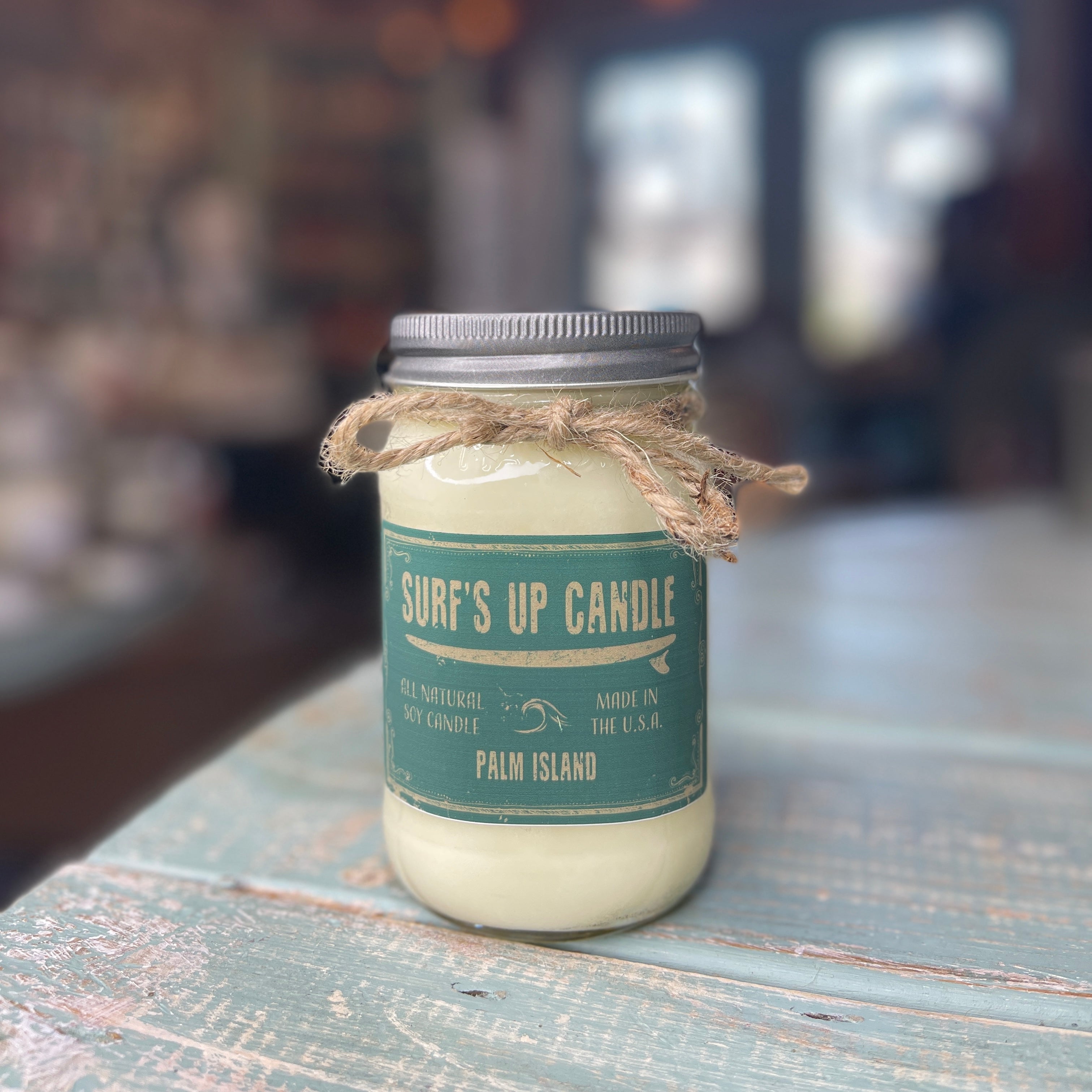 Palm Island Mason Jar Candle - Original Collection