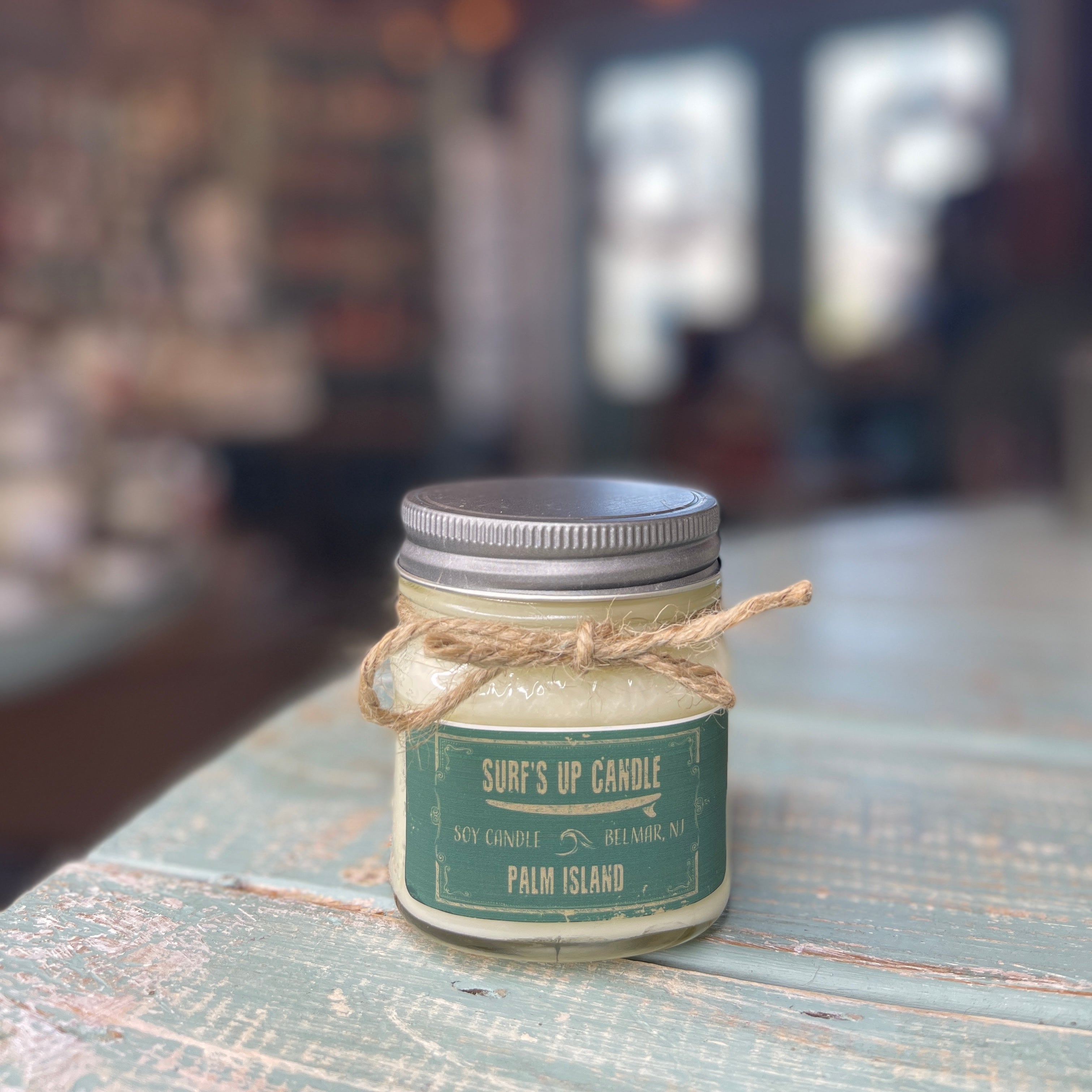 Palm Island Mason Jar Candle - Original Collection