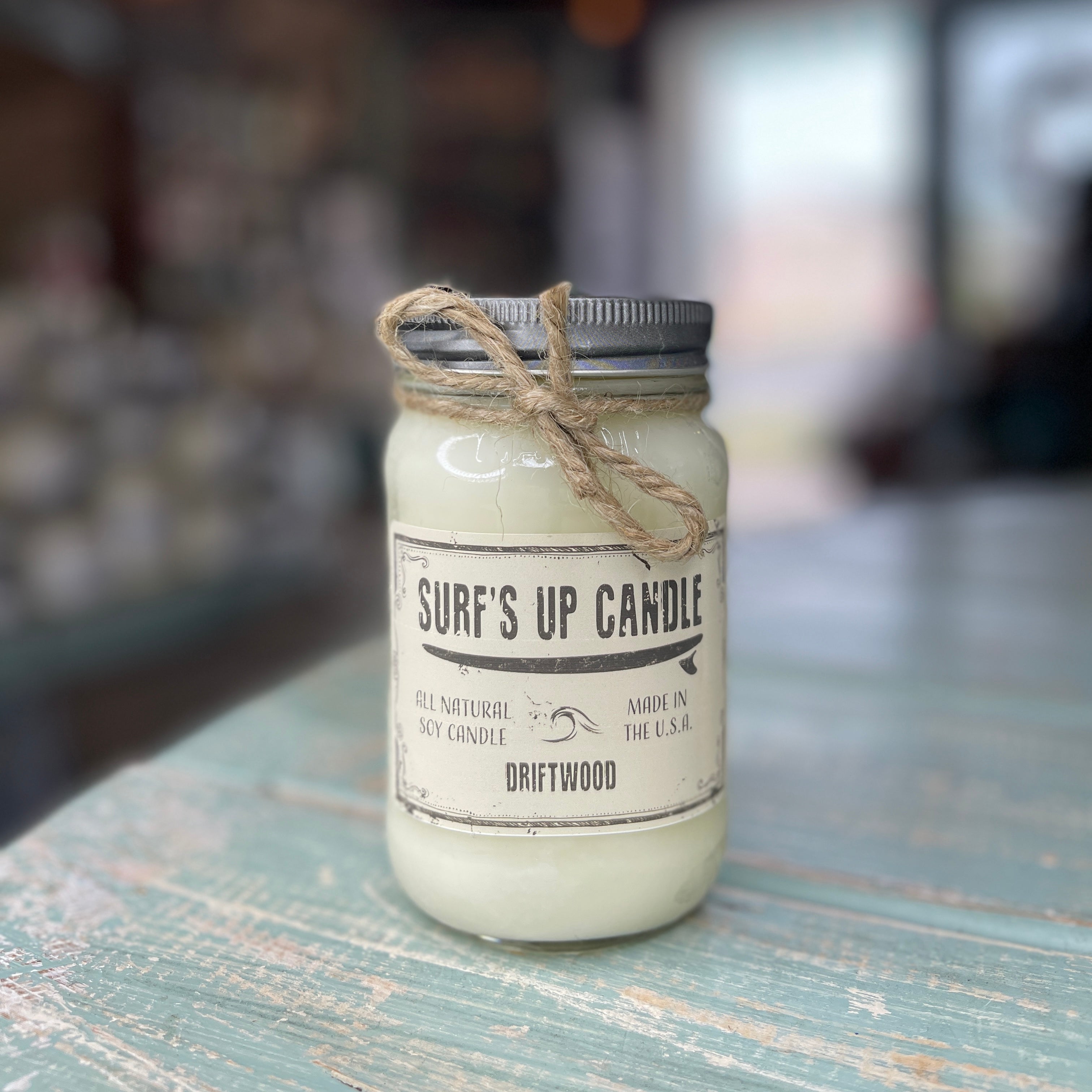 Driftwood Mason Jar Candle - Original Collection