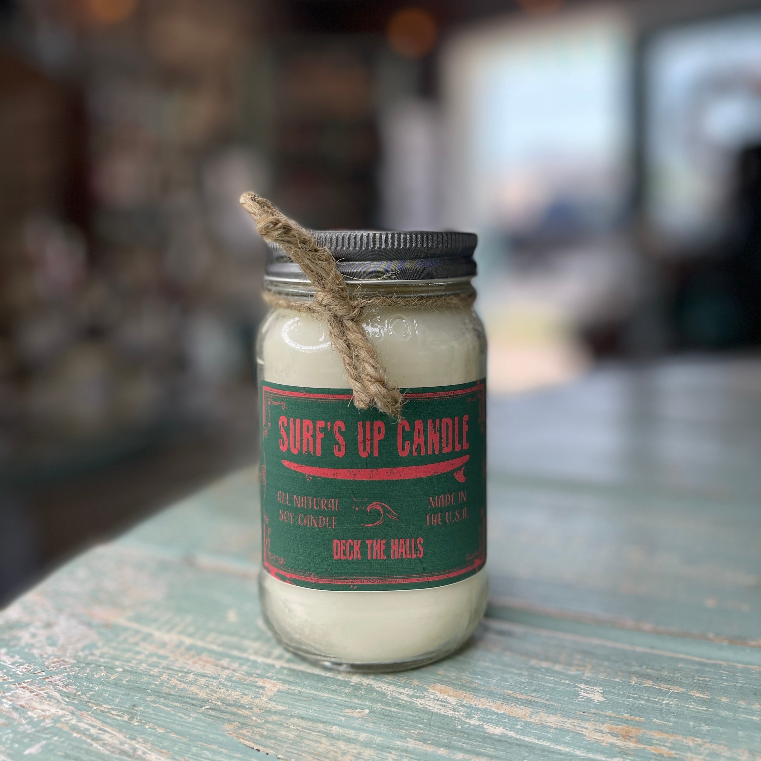 Deck The Halls Mason Jar Candle - Original Collection