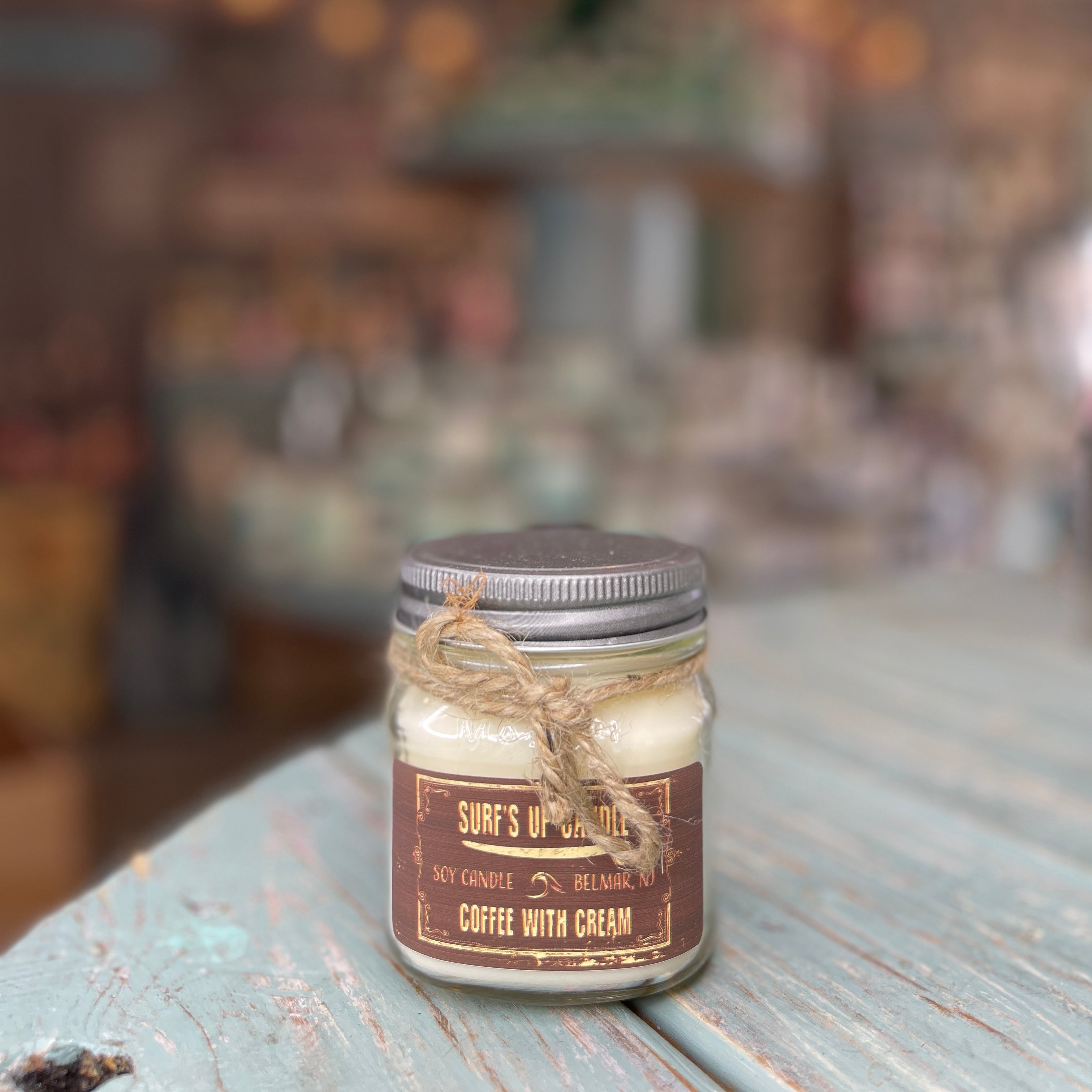 Coffee With Cream Mason Jar Candle - Original Collection