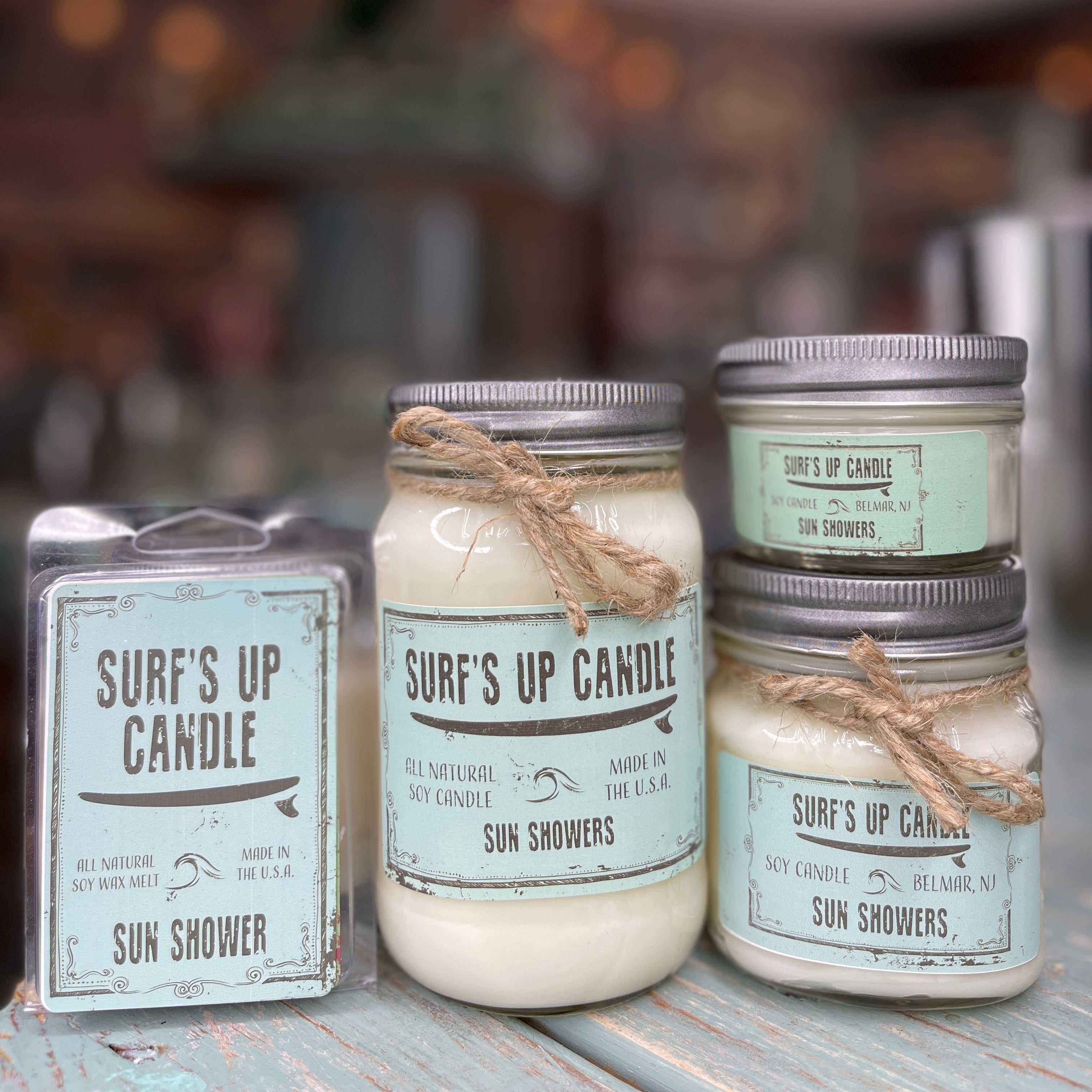 Sun Showers Mason Jar Candle - Original Collection