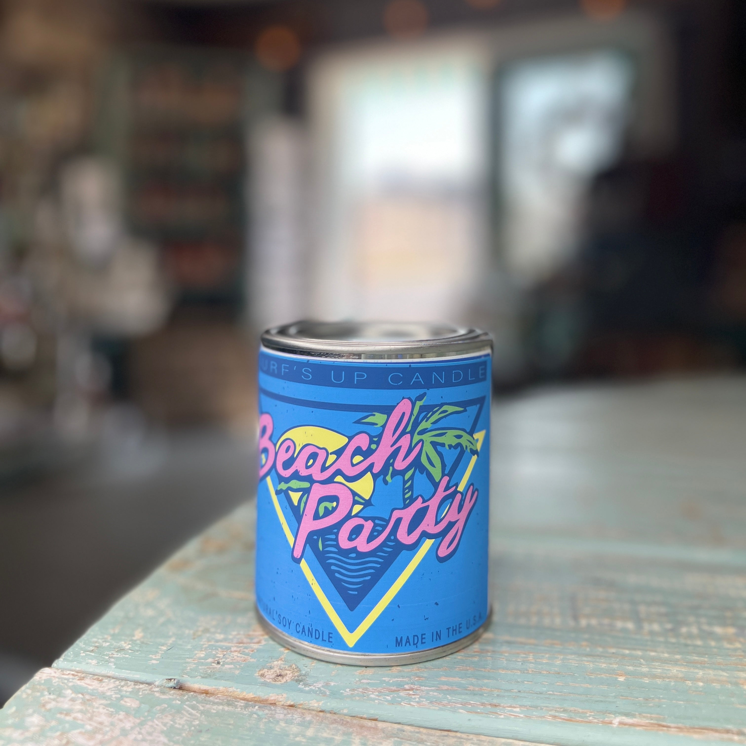 Beach Party Paint Can Candle - Vintage Collection