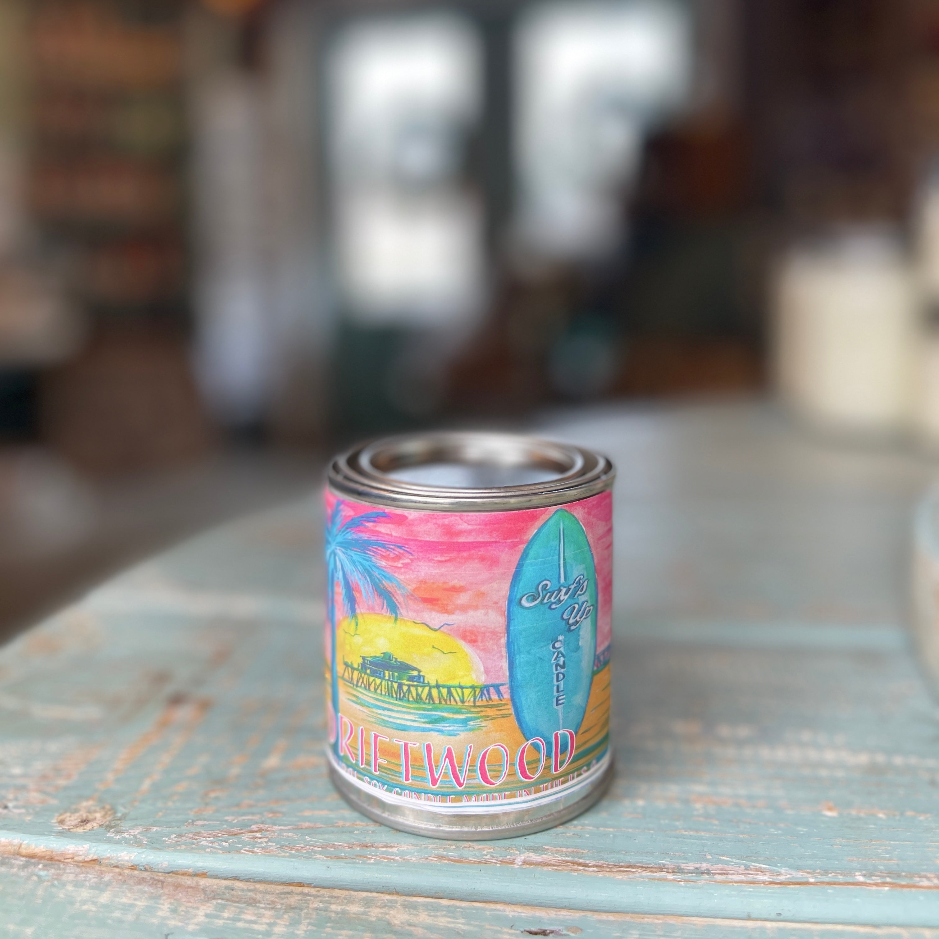 Driftwood Paint Can Candle - Vintage Collection