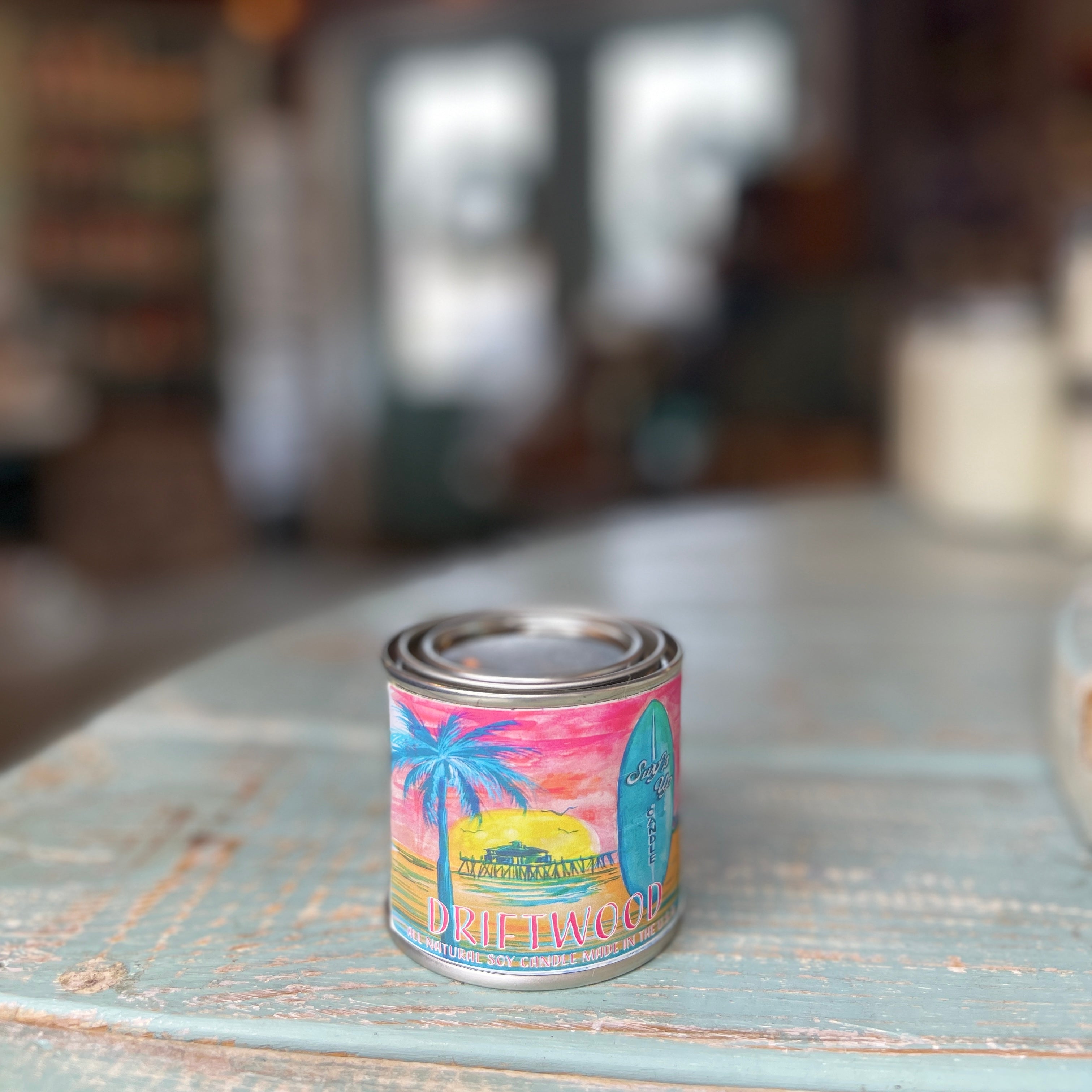 Driftwood Paint Can Candle - Vintage Collection