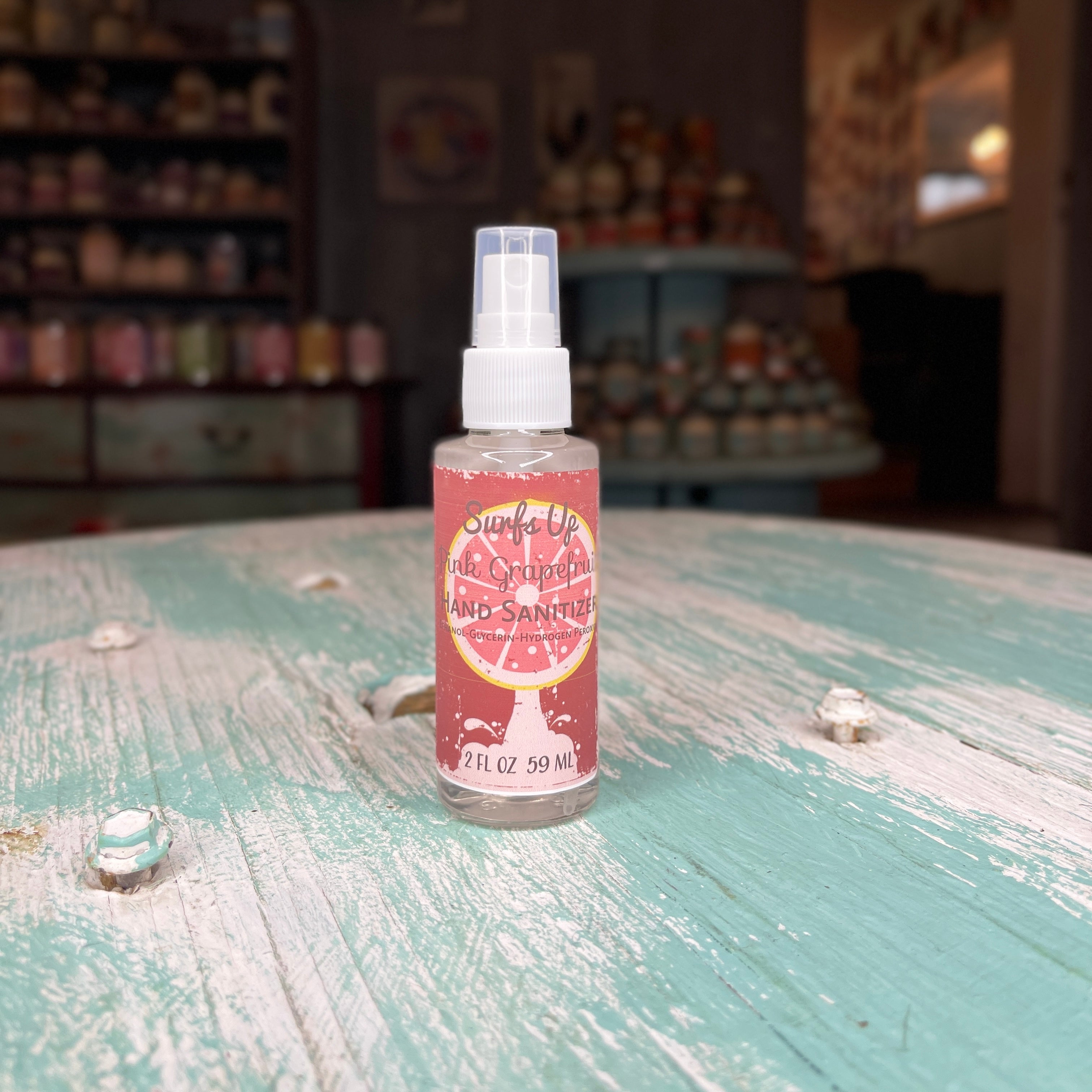 Pink Grapefruit Hand Sanitizer - SPRAY 2oz