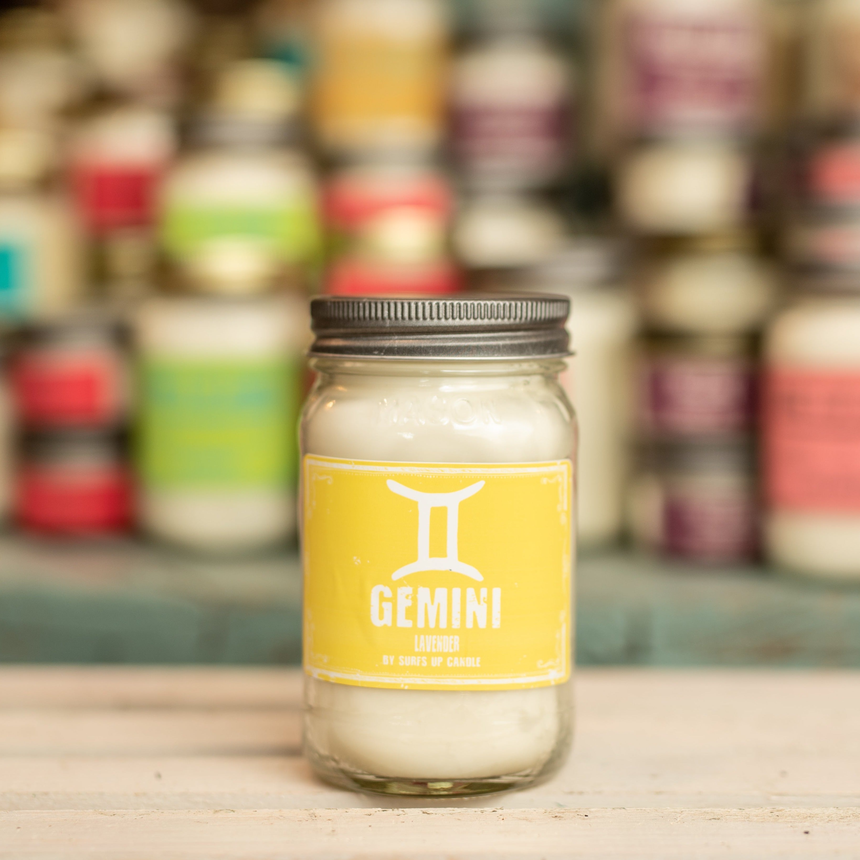 Gemini Lavender Mason Jar - Zodiac Collection