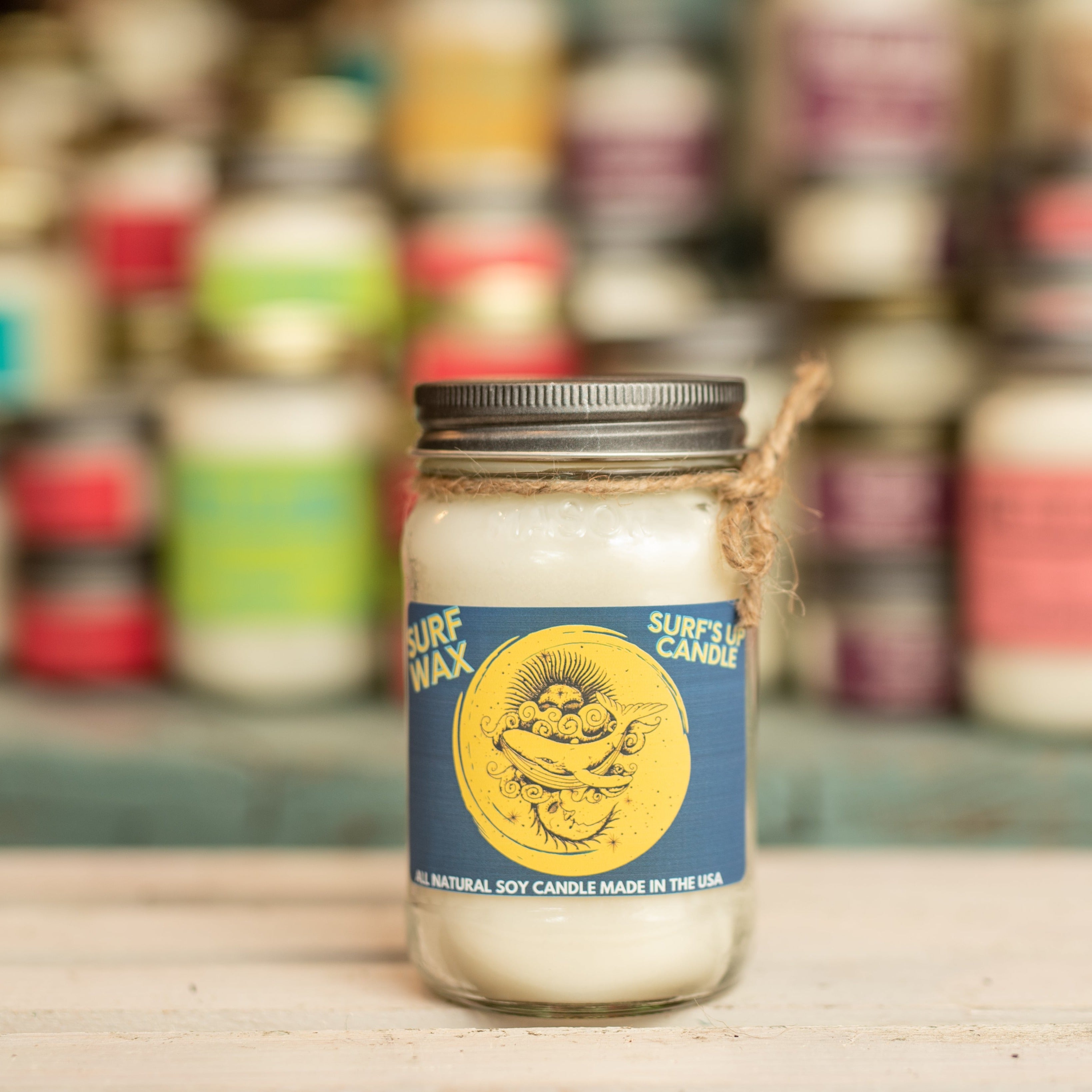 Surf Wax Mason Jar - Lunar Collection