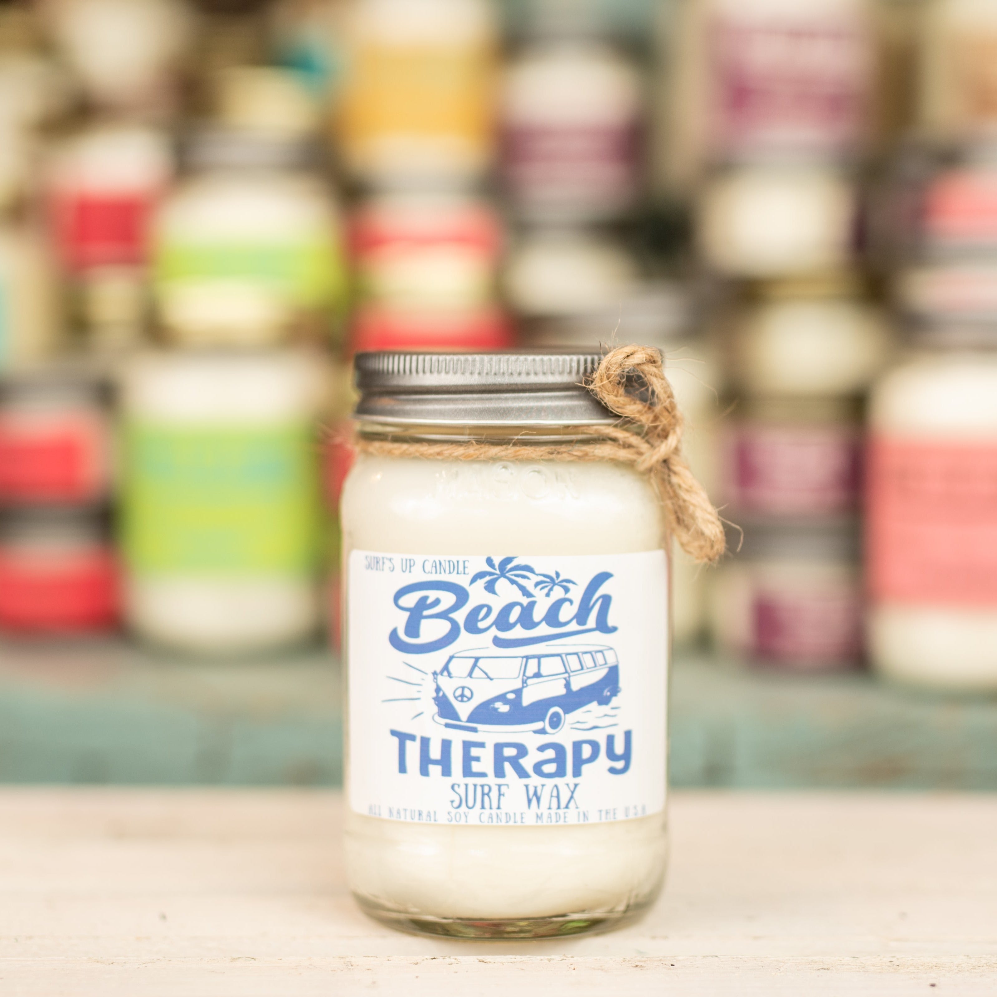 Therapy Surf Wax Mason Jar