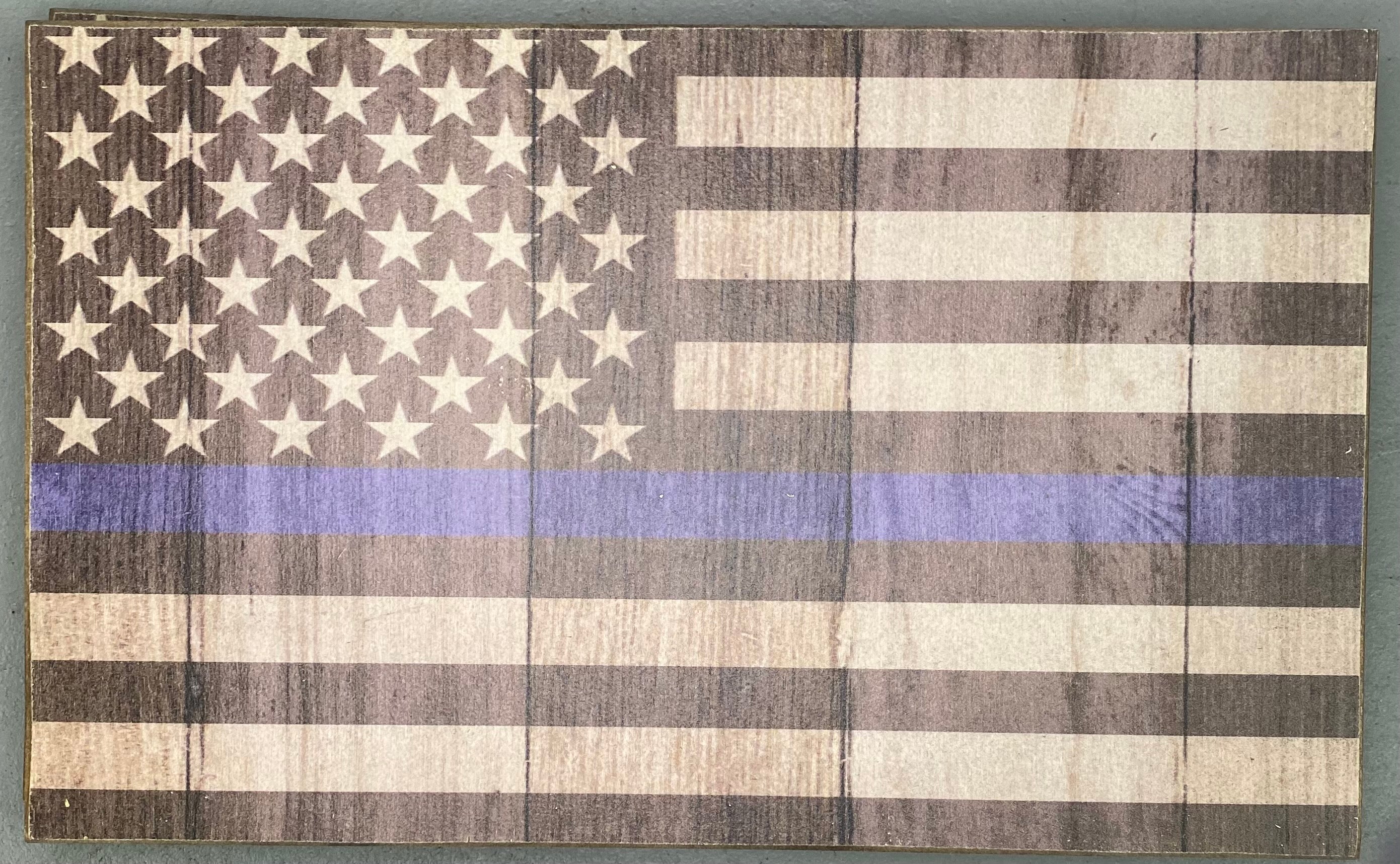 Blue Line Flag