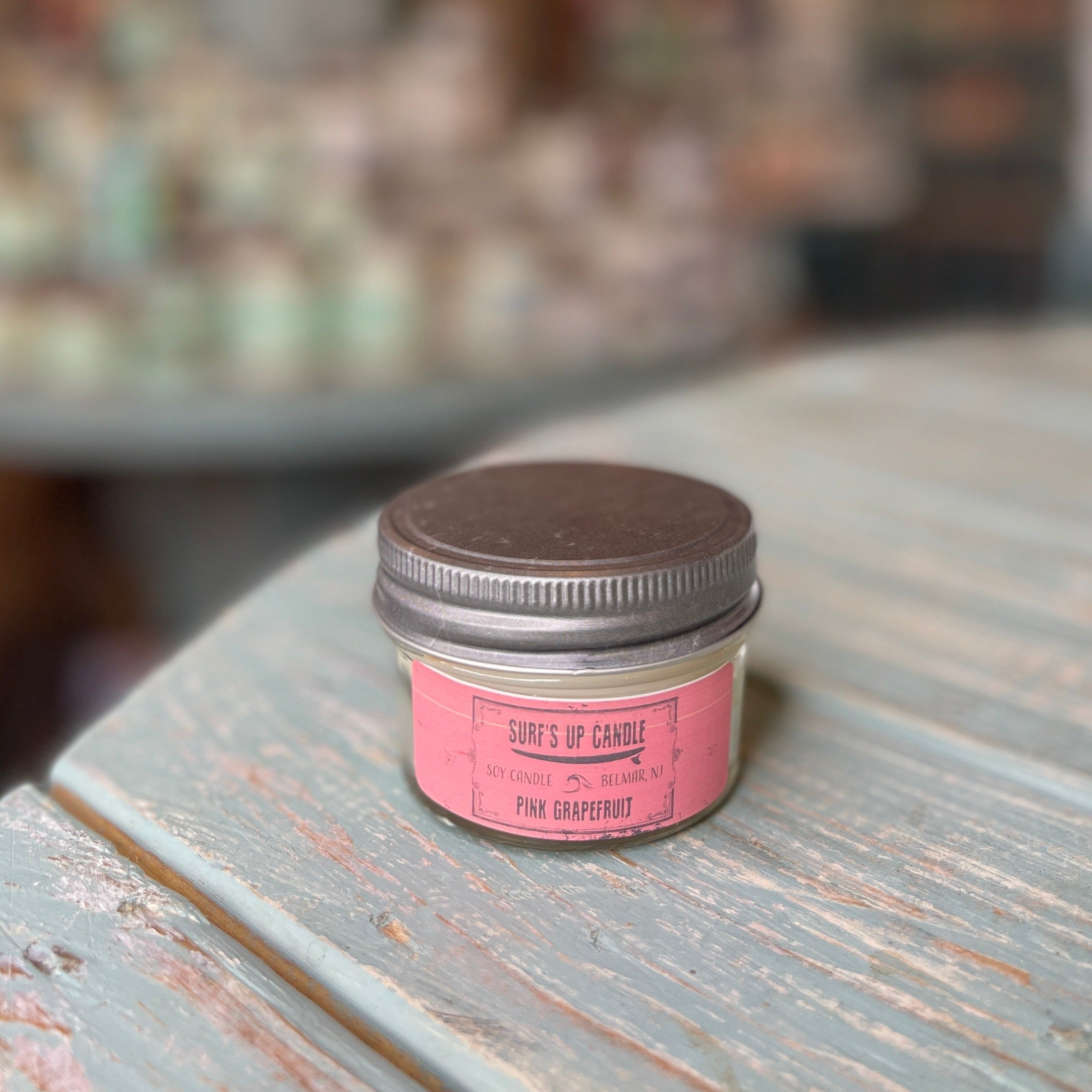 Pink Grapefruit Mason Jar Candle - Original Collection