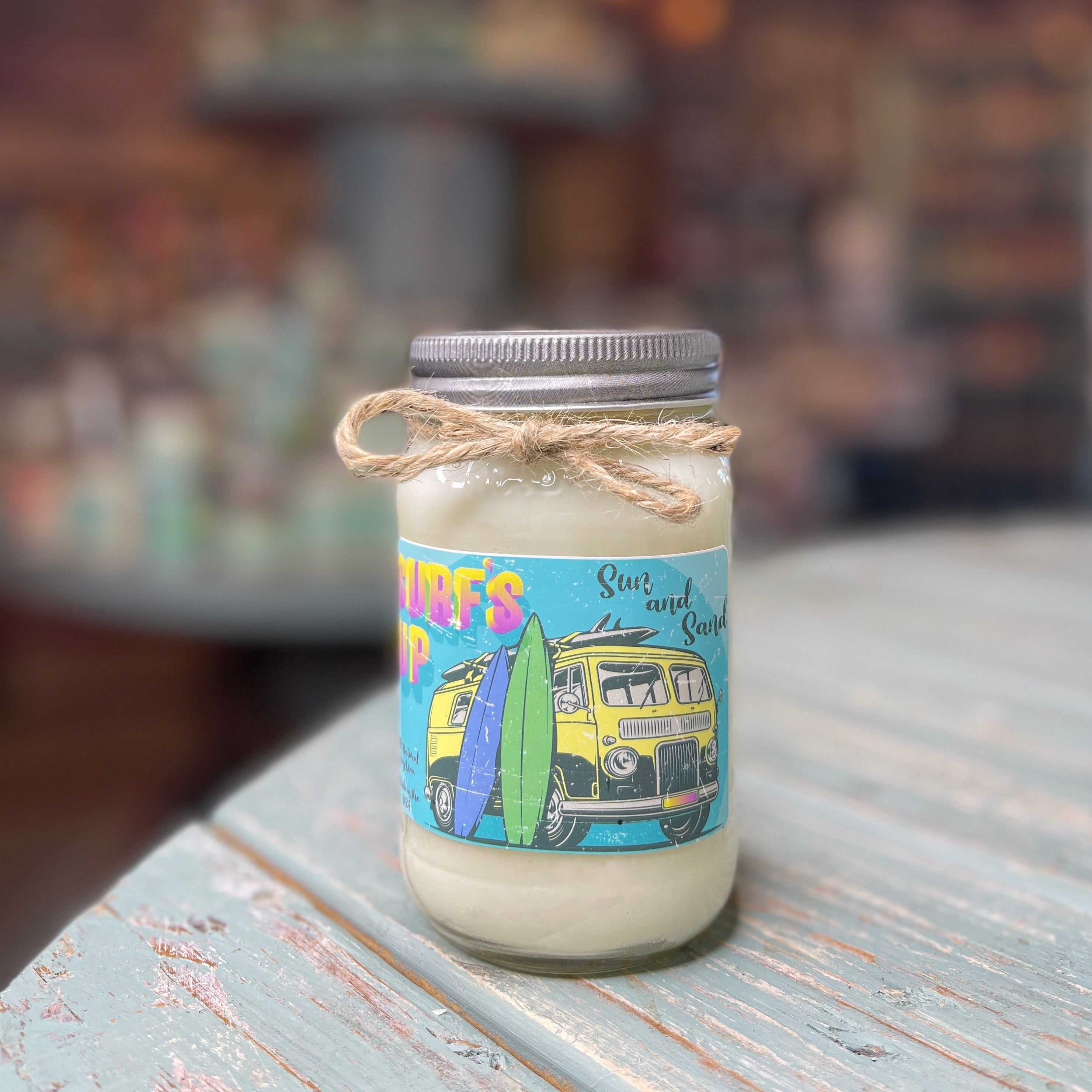 Sun and Sand Mason Jar Candle - Vintage Collection