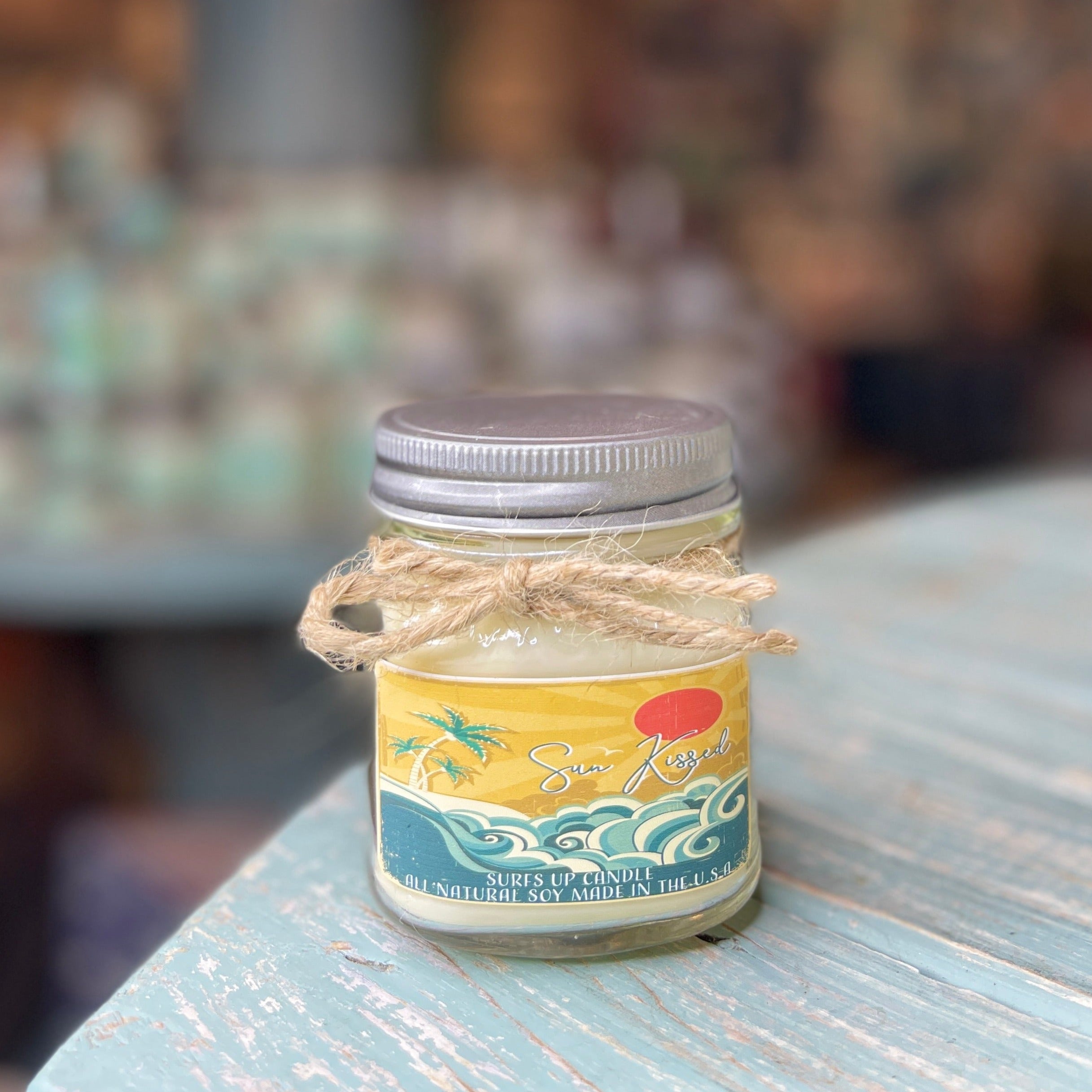 Sun Kissed Mason Jar Candle - Vintage Collection